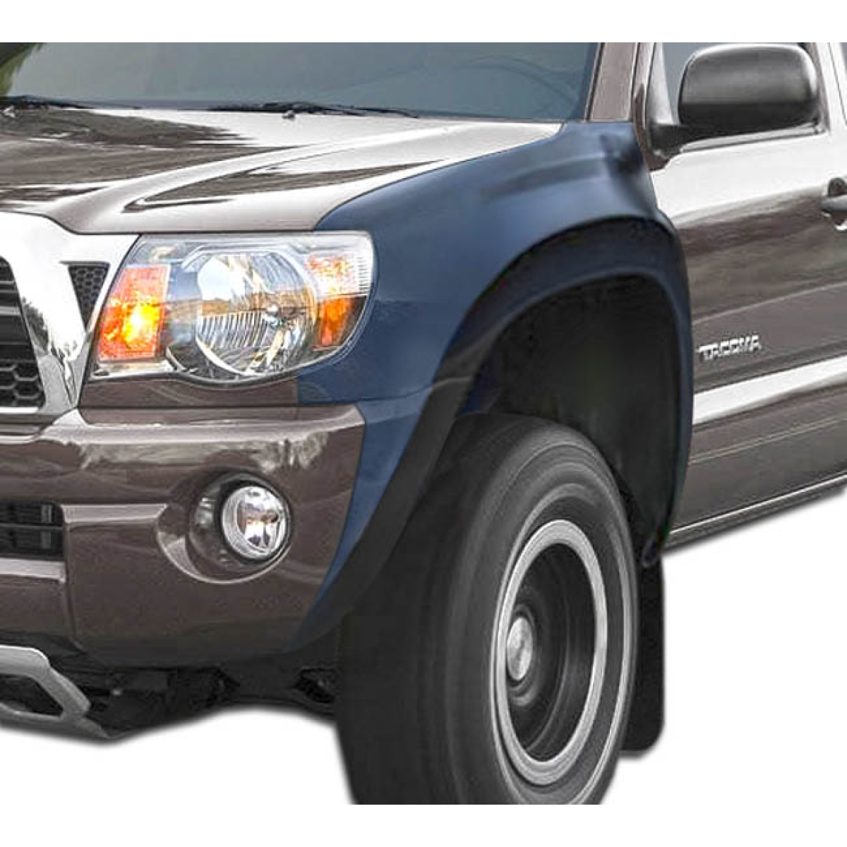 Modify your Toyota Tacoma 2005 with our Exterior/Fenders - Angled view of front fender on truck