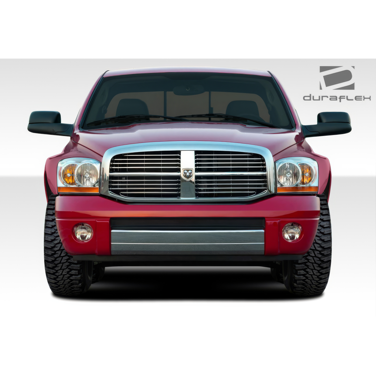 Modify your Dodge Ram 2006 with our Exterior/Fenders - Front view of vehicle showing exterior fender design