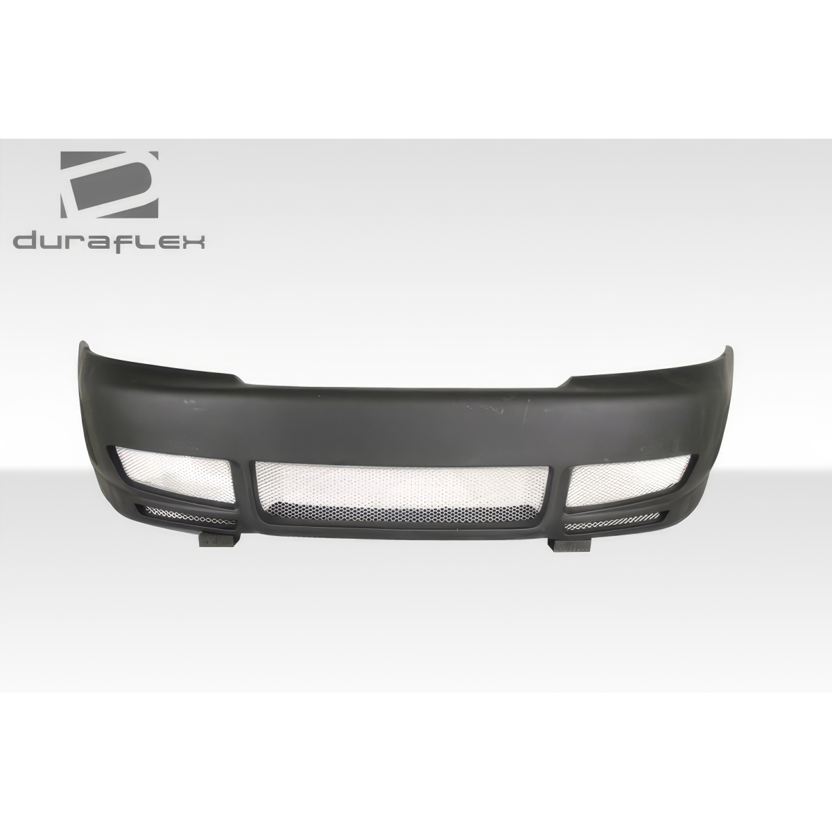 Modify your Audi A4 1996 with our Exterior/Front Bumpers - Front view of car bumper part straight on