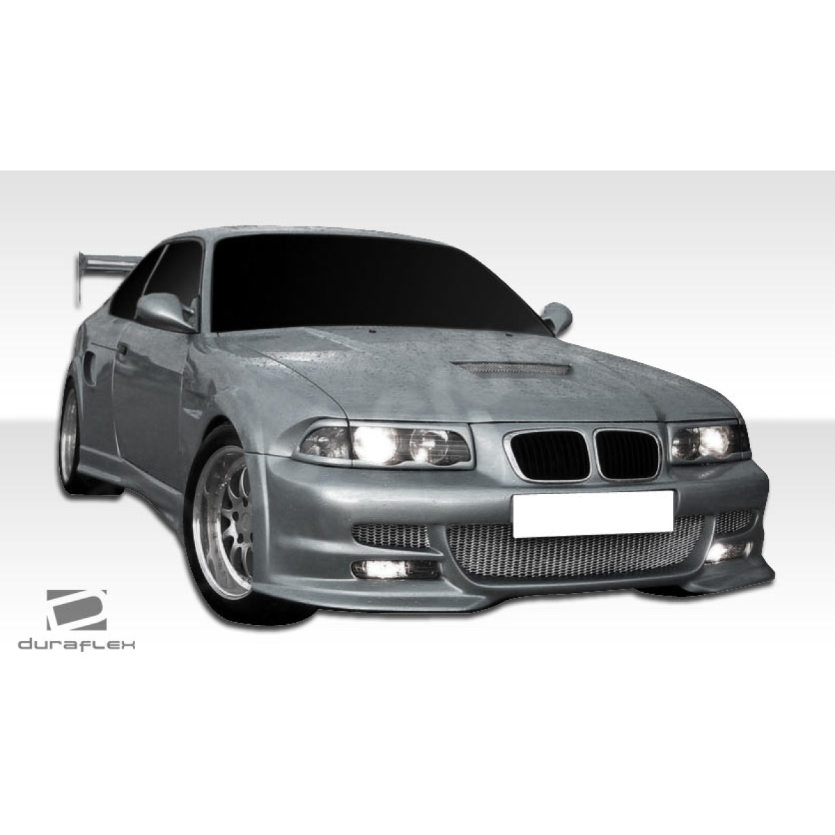 Modify your BMW 3-Series 1992 with our Exterior/Front Bumpers or Lips - Front angle with slight side view of vehicle