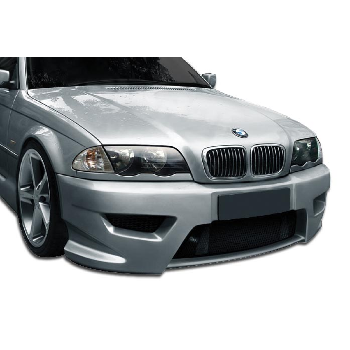 Modify your BMW 3-Series 1999 with our Exterior/Complete Body Kits - Front view of vehicle at slight angle