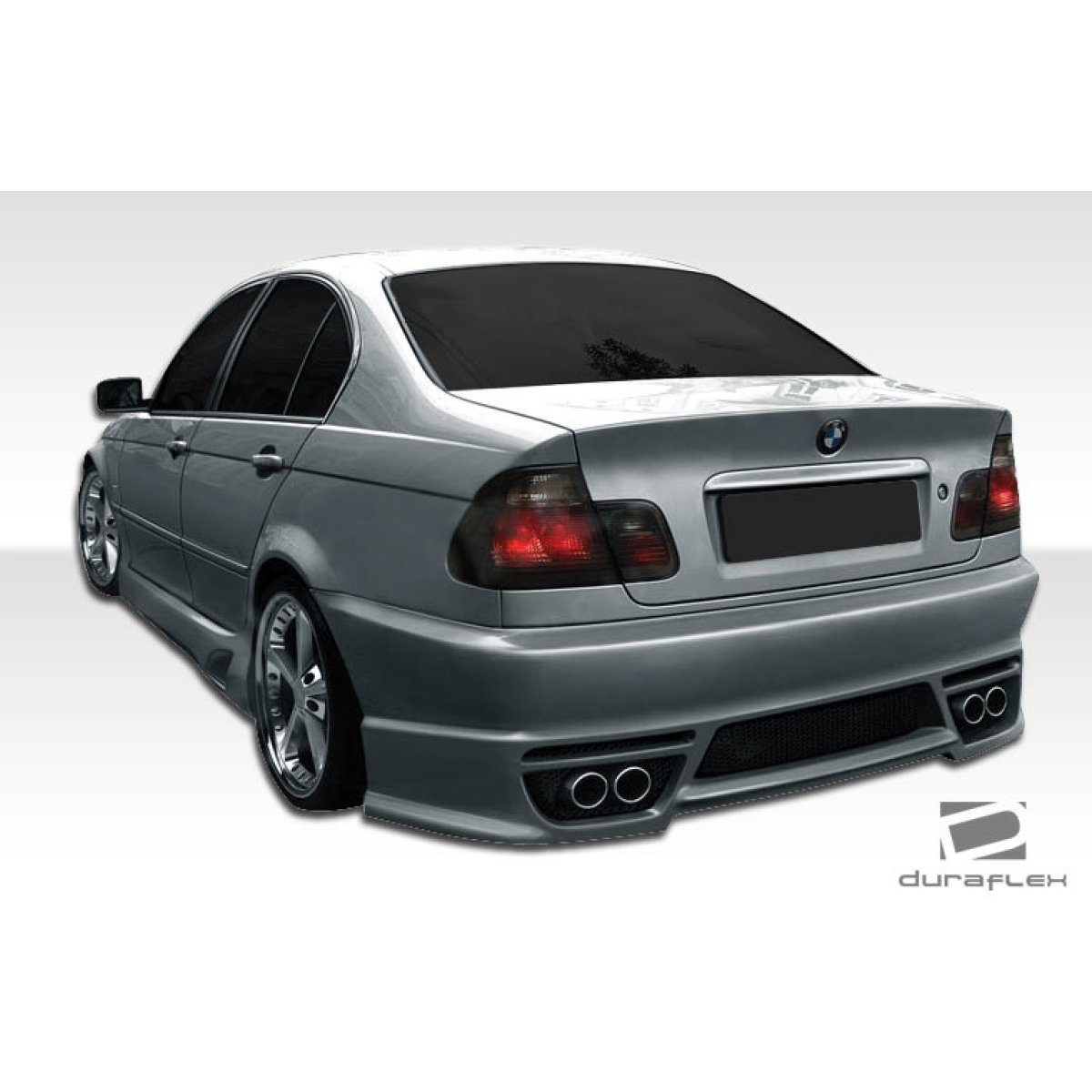 Modify your BMW 3-Series 1999 with our Exterior/Complete Body Kits - Rear three quarter angle view of vehicle