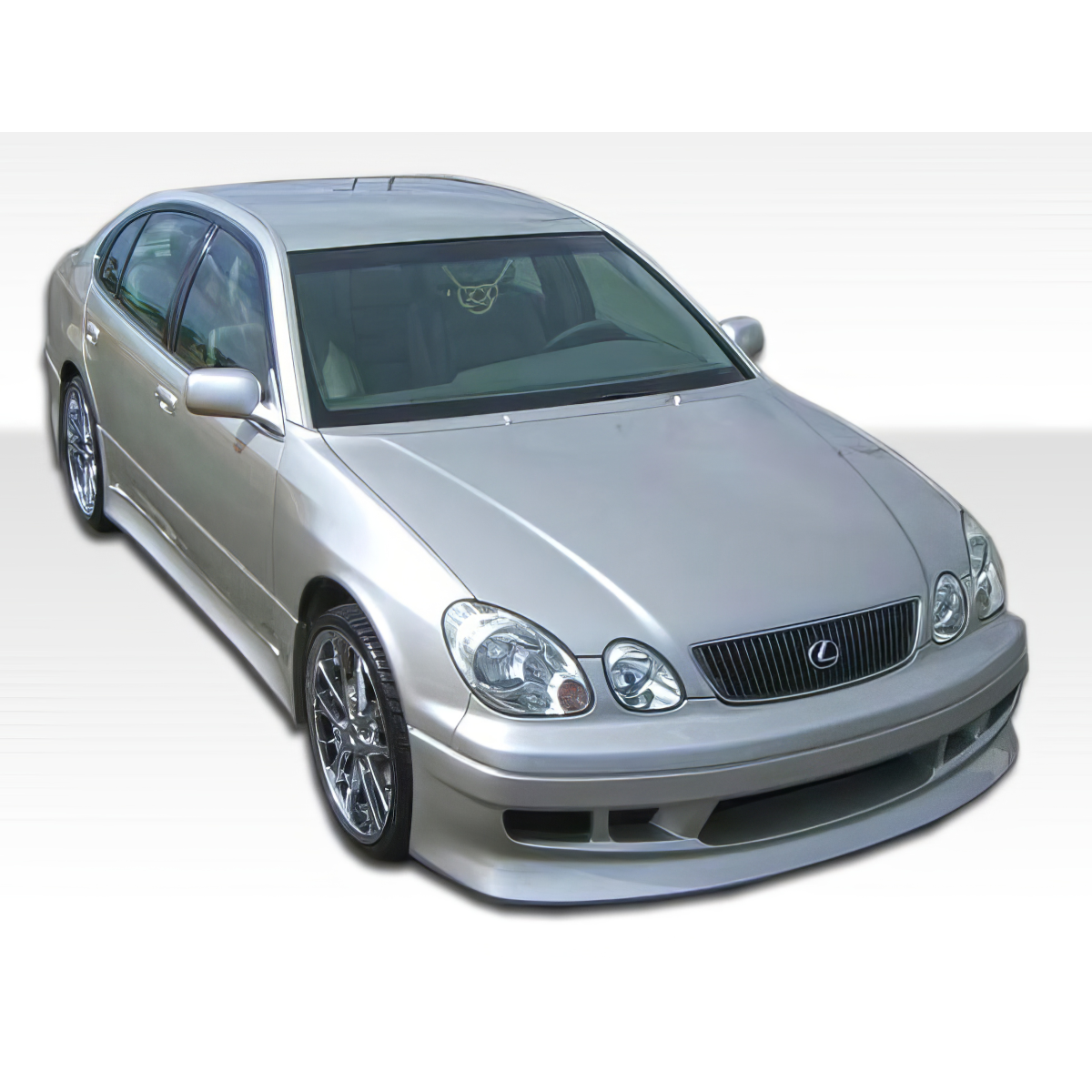 Modify your Lexus GS300 1998 with our Exterior/Front Bumpers or Lips - Front three quarter view of the vehicle