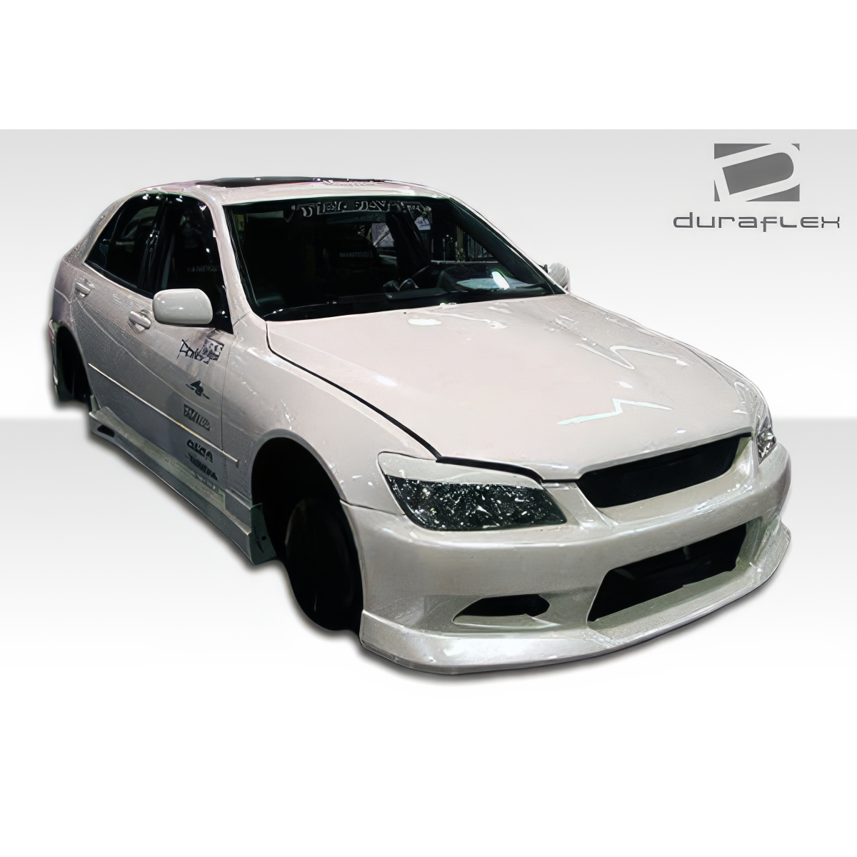 Modify your Lexus IS Series 2000 with our Exterior/Complete Body Kits - Front right angle view of the vehicle