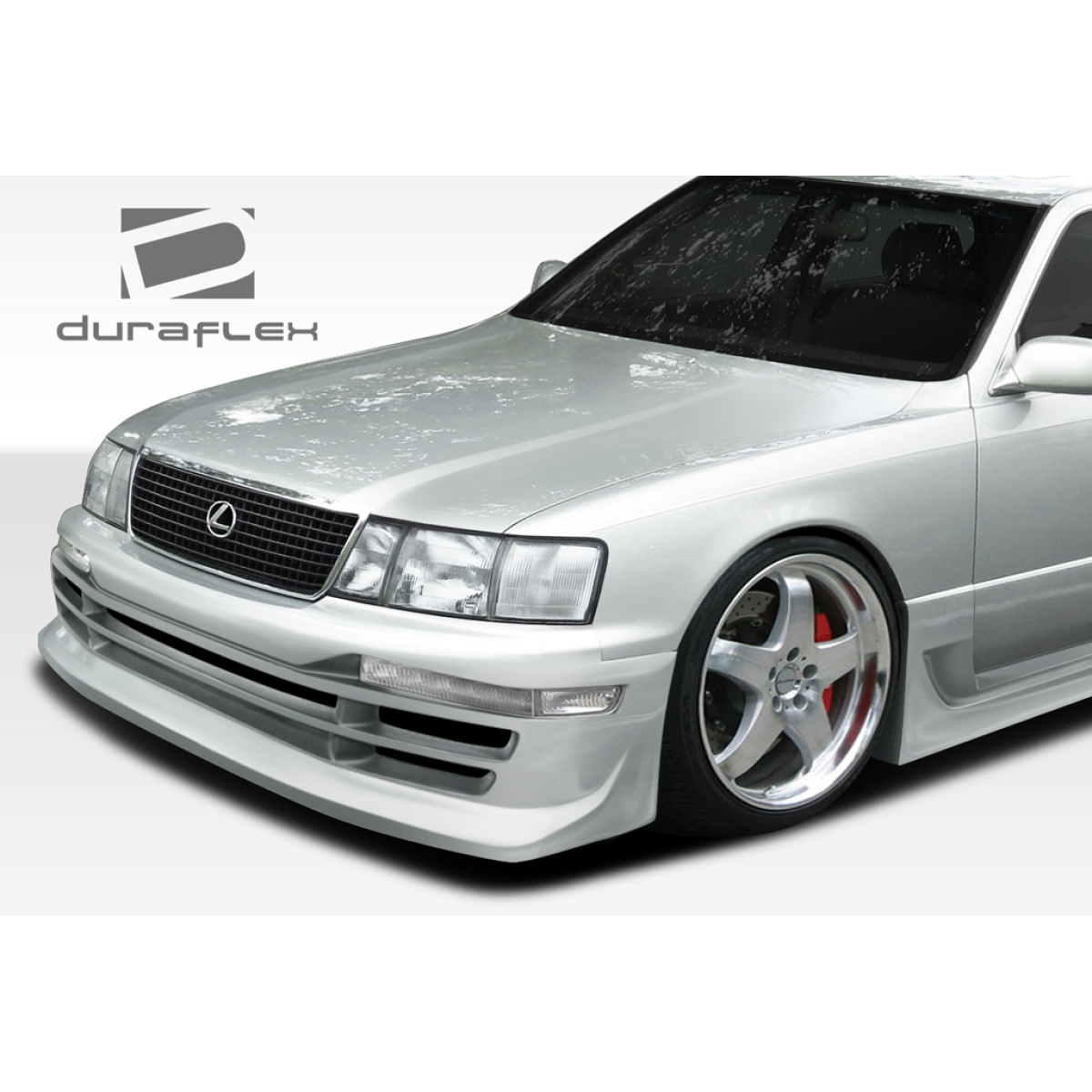 Modify your Lexus LS400 1990 with our Exterior/Front Bumpers or Lips - Front view of bumper at a slight angle