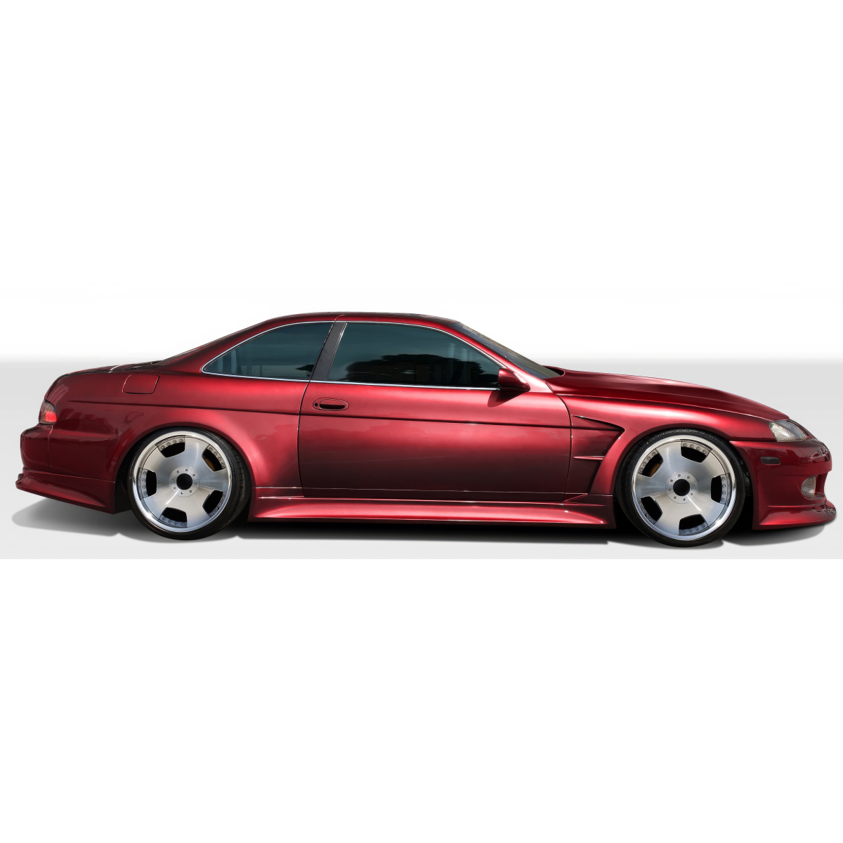 Modify your Lexus SC300 1992 with our Exterior/Side Skirts - Side view angle showing side skirts clearly