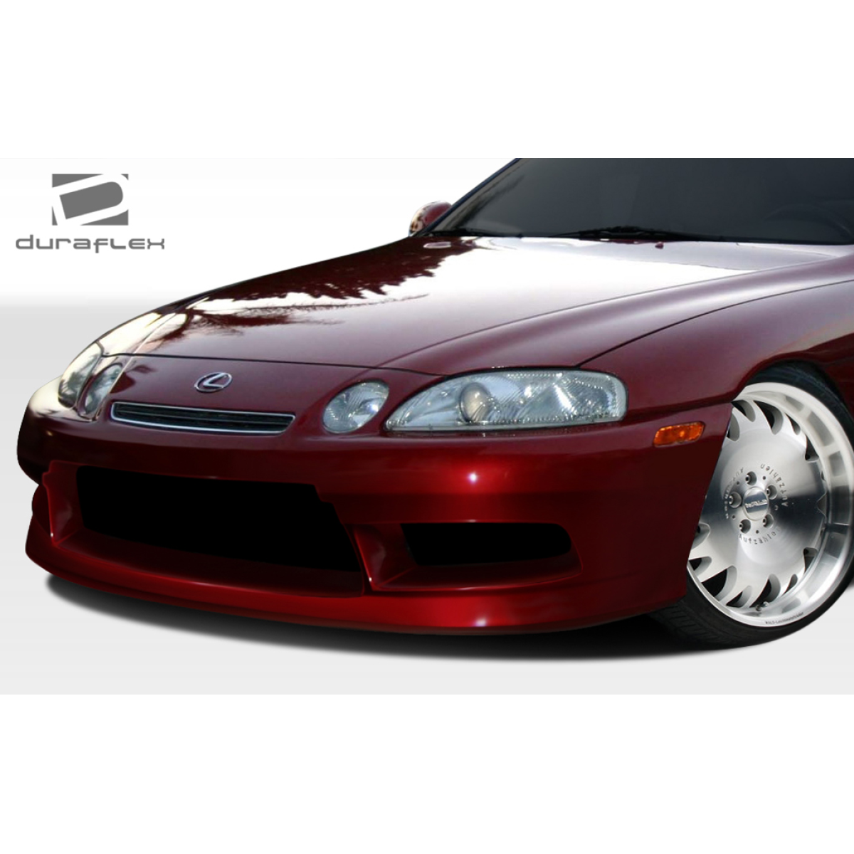 Modify your Lexus SC300 1992 with our Exterior/Front Bumpers or Lips - Angled view of front bumper highlighting design features