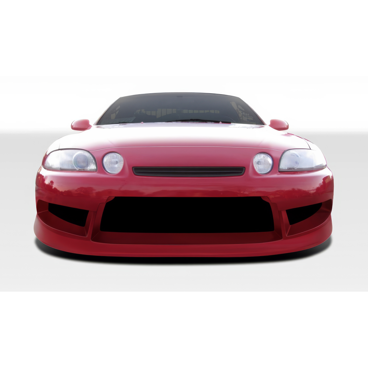 Modify your Lexus SC300 1992 with our Exterior/Front Bumpers or Lips - Front view of a car showing bumper design