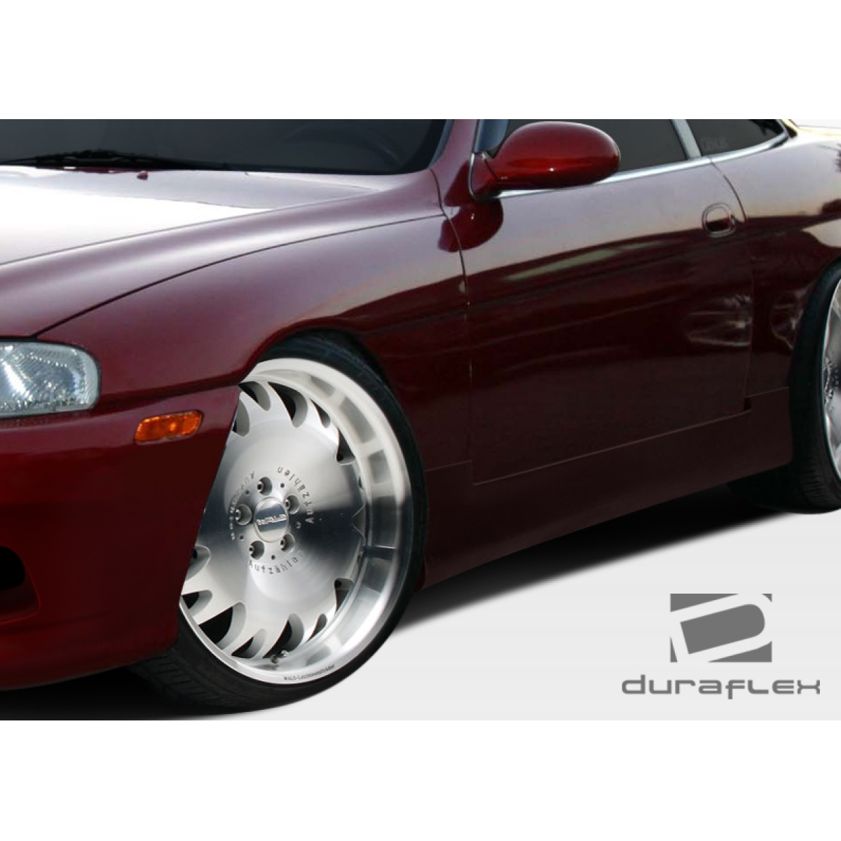 Modify your Lexus SC300 1992 with our Exterior/Side Skirts - Front three quarter angle view of the vehicle