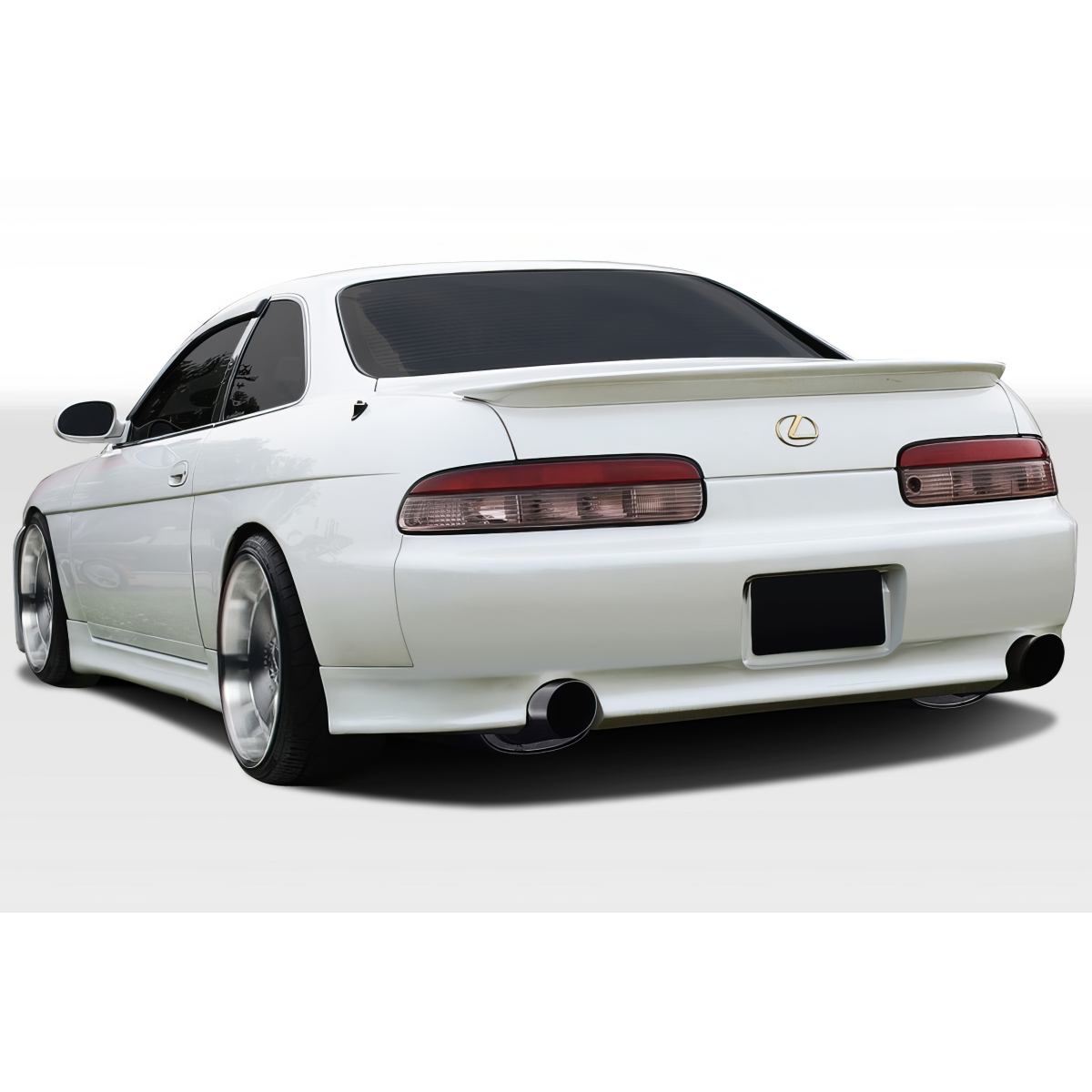 Modify your Lexus SC300 1992 with our Exterior/Complete Body Kits - Viewed from a low rear angle showing bumper design