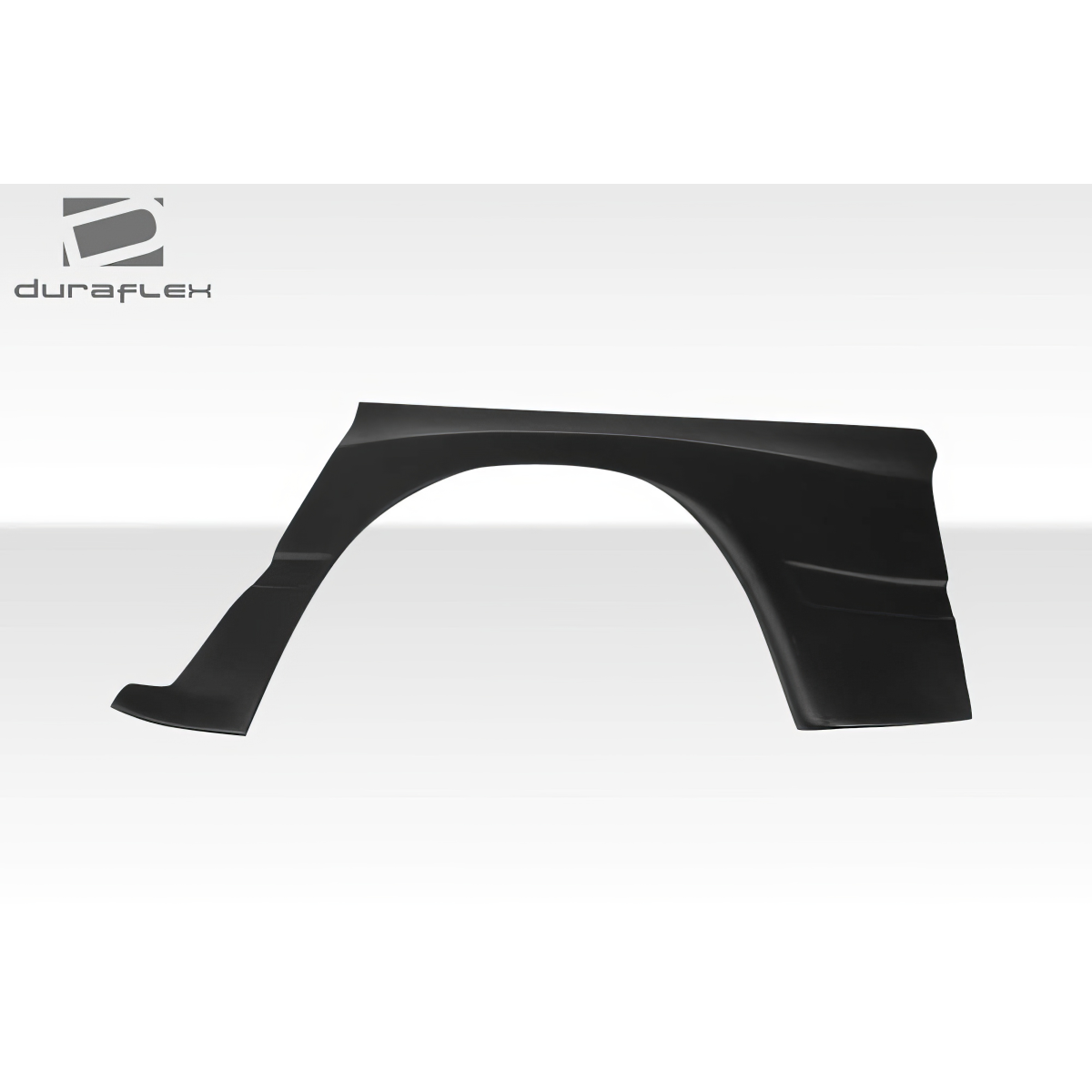 Modify your Mazda RX-7 1986 with our Exterior/Fenders - Side view profile of fender with gentle curve