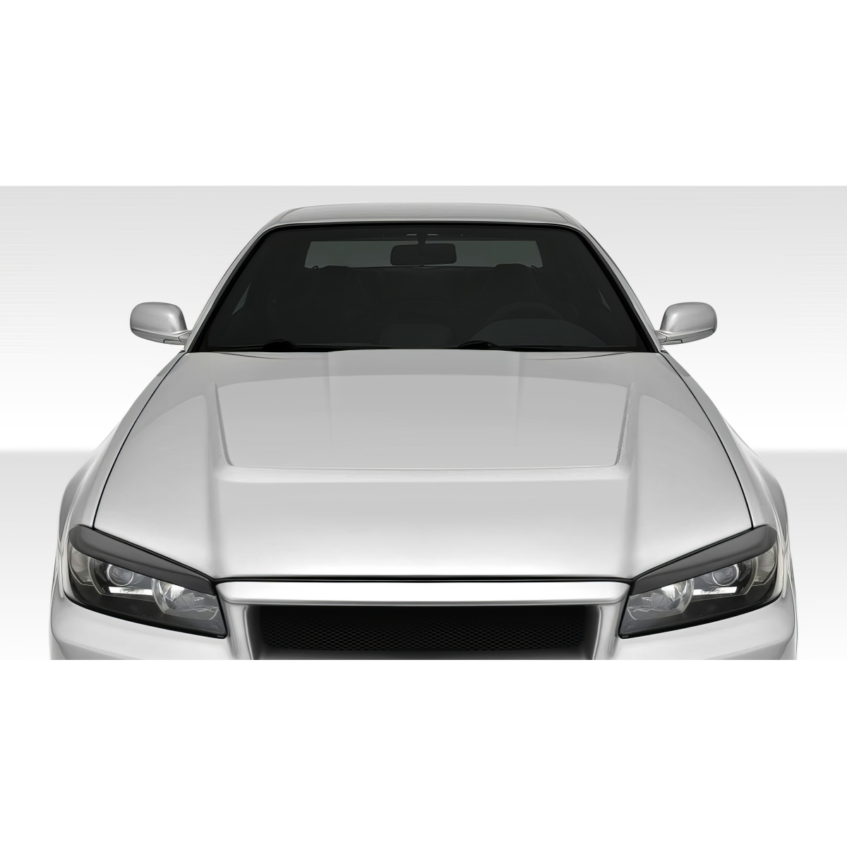 Modify your Nissan Skyline 1989 with our Exterior/Complete Body Kits - Front view of Nissan Skyline R32 hood