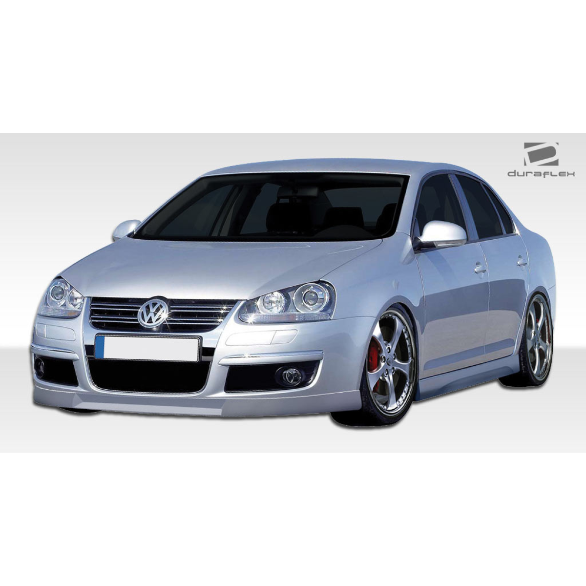 Modify your Volkswagen Golf 2005 with our Exterior/Side Skirts - Front three quarter view of vehicle