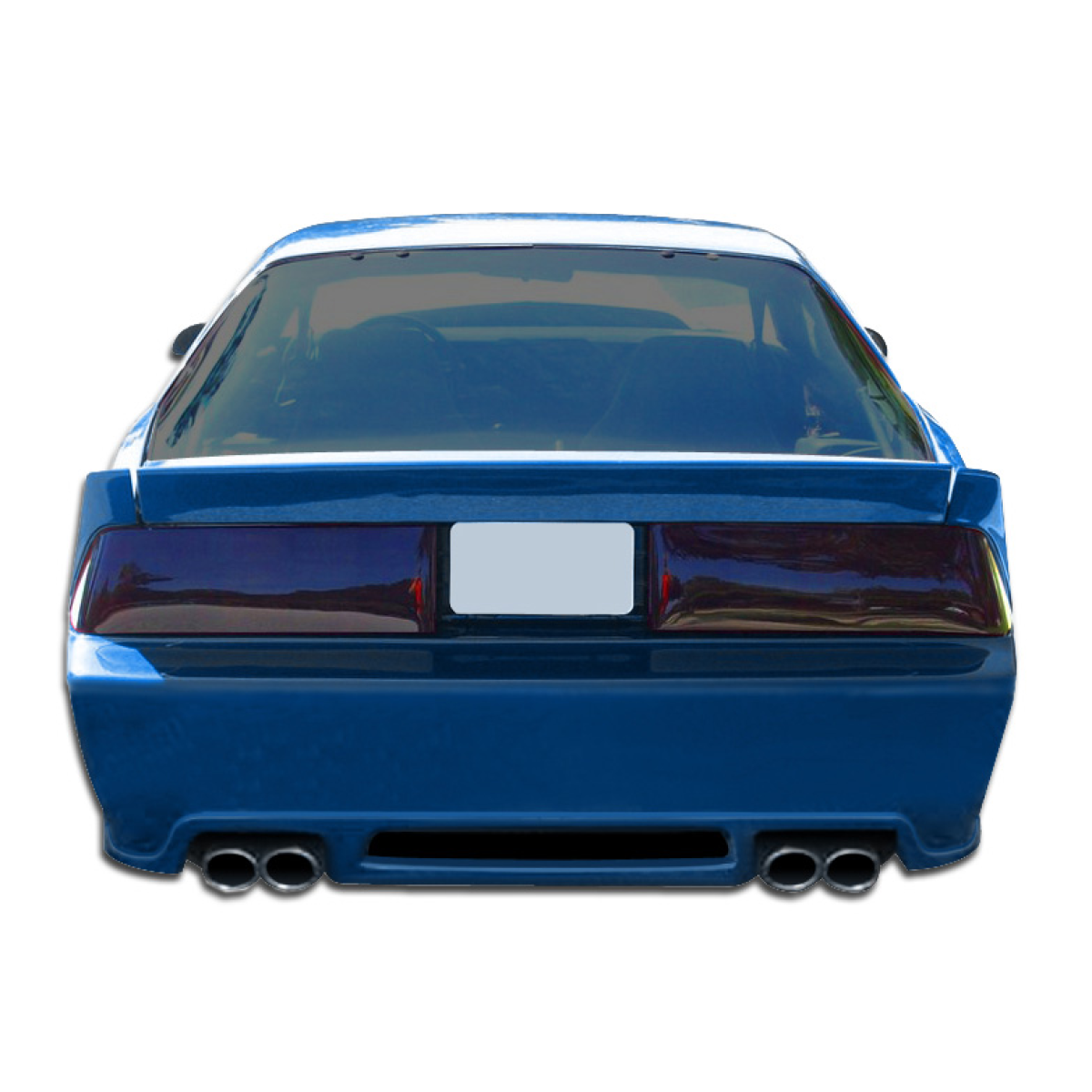 Modify your Chevrolet Camaro 1982 with our Exterior/Rear Bumpers or Lips - Rear view angle of the Camaro from the back