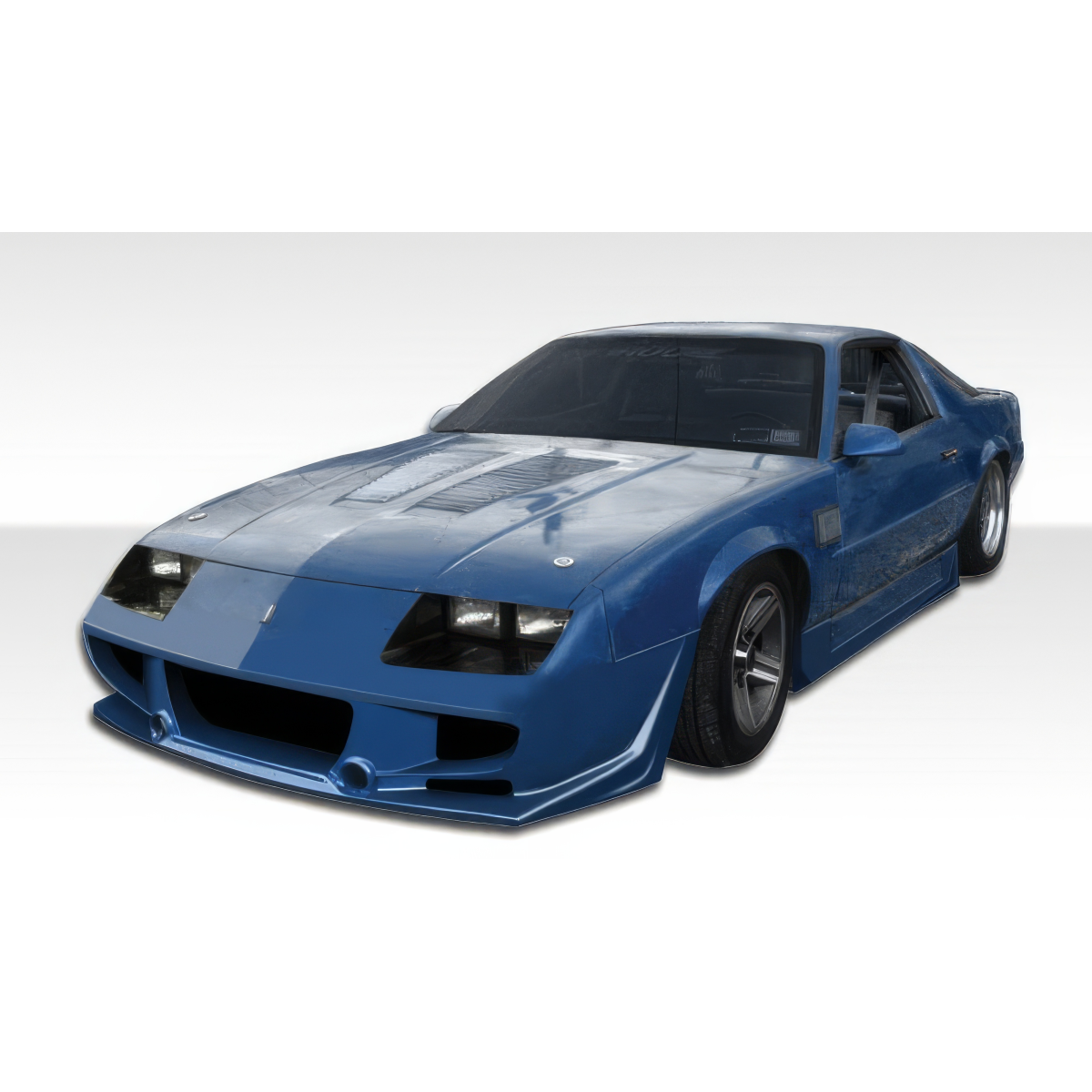 Modify your Chevrolet Camaro 1982 with our Exterior/Complete Body Kits - Front angle view of the Camaro body kit