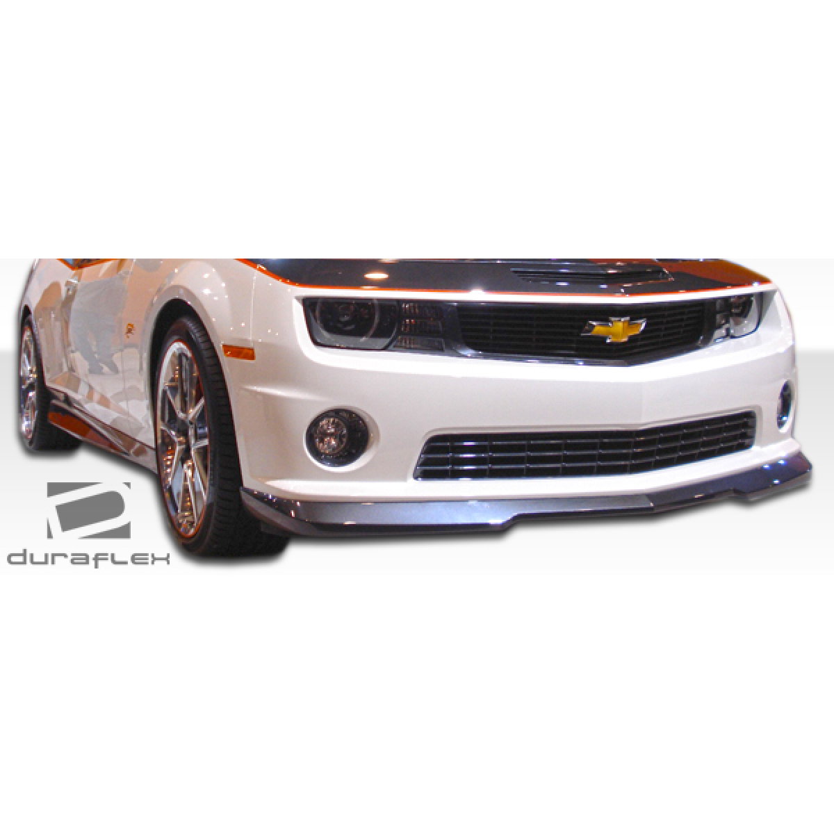 Modify your Chevrolet Camaro 2010 with our Exterior/Side Skirts - Front angle view of vehicle part under discussion