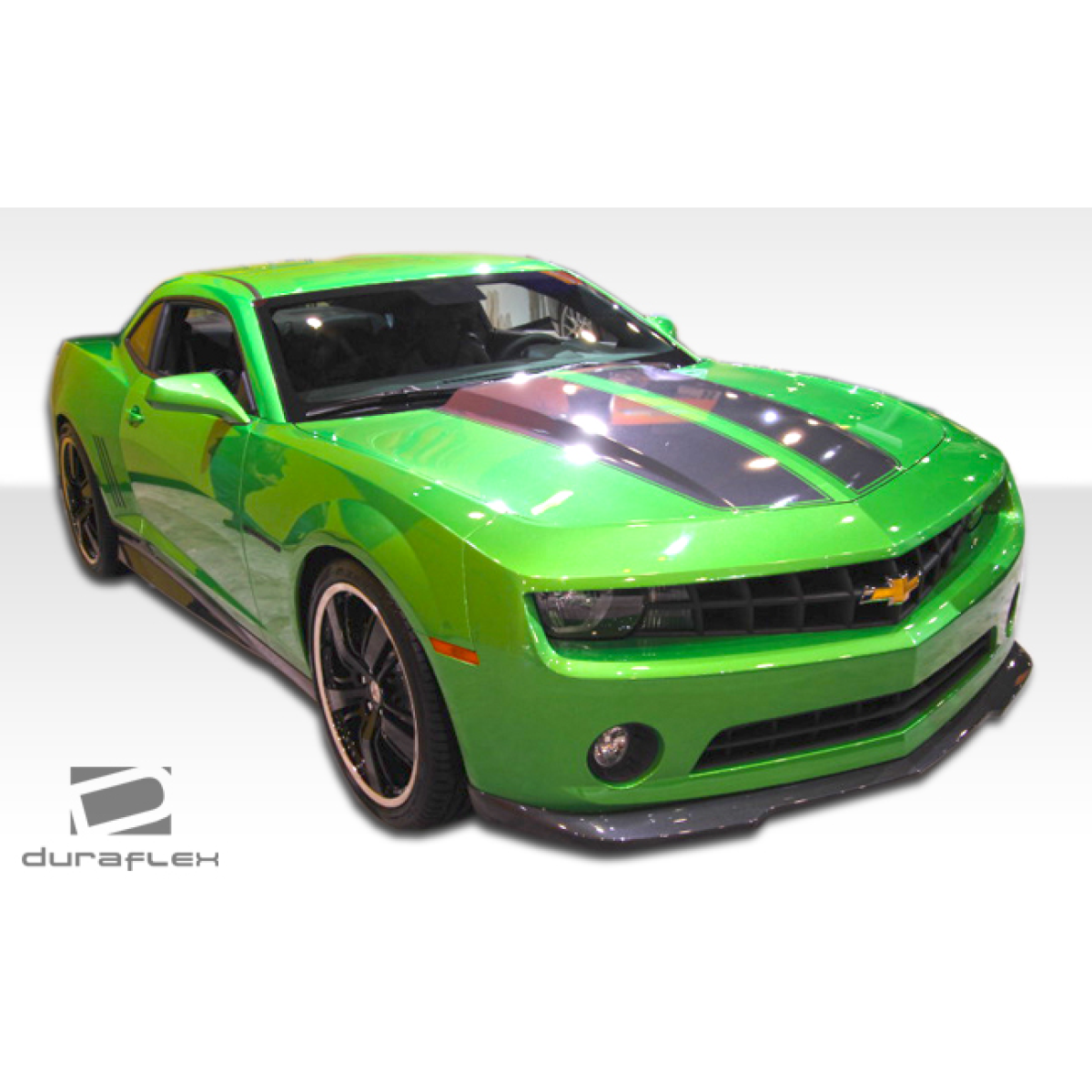 Modify your Chevrolet Camaro 2010 with our Exterior/Side Skirts - Front three quarter angle view of vehicle