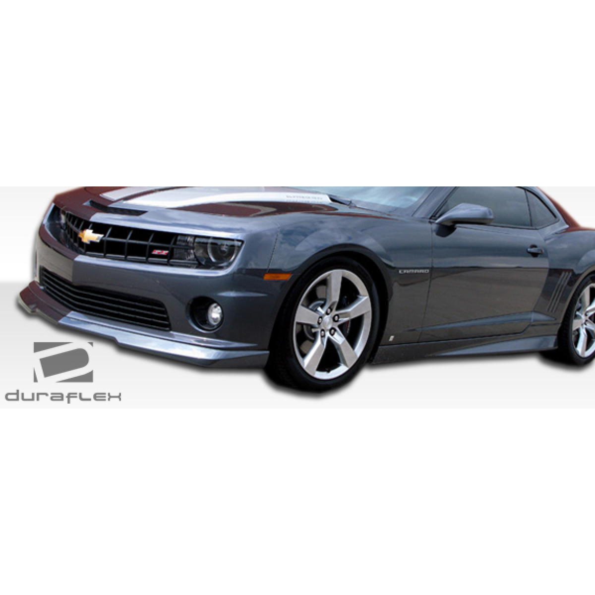 Modify your Chevrolet Camaro 2010 with our Exterior/Complete Body Kits - Front angle view of body kit on car