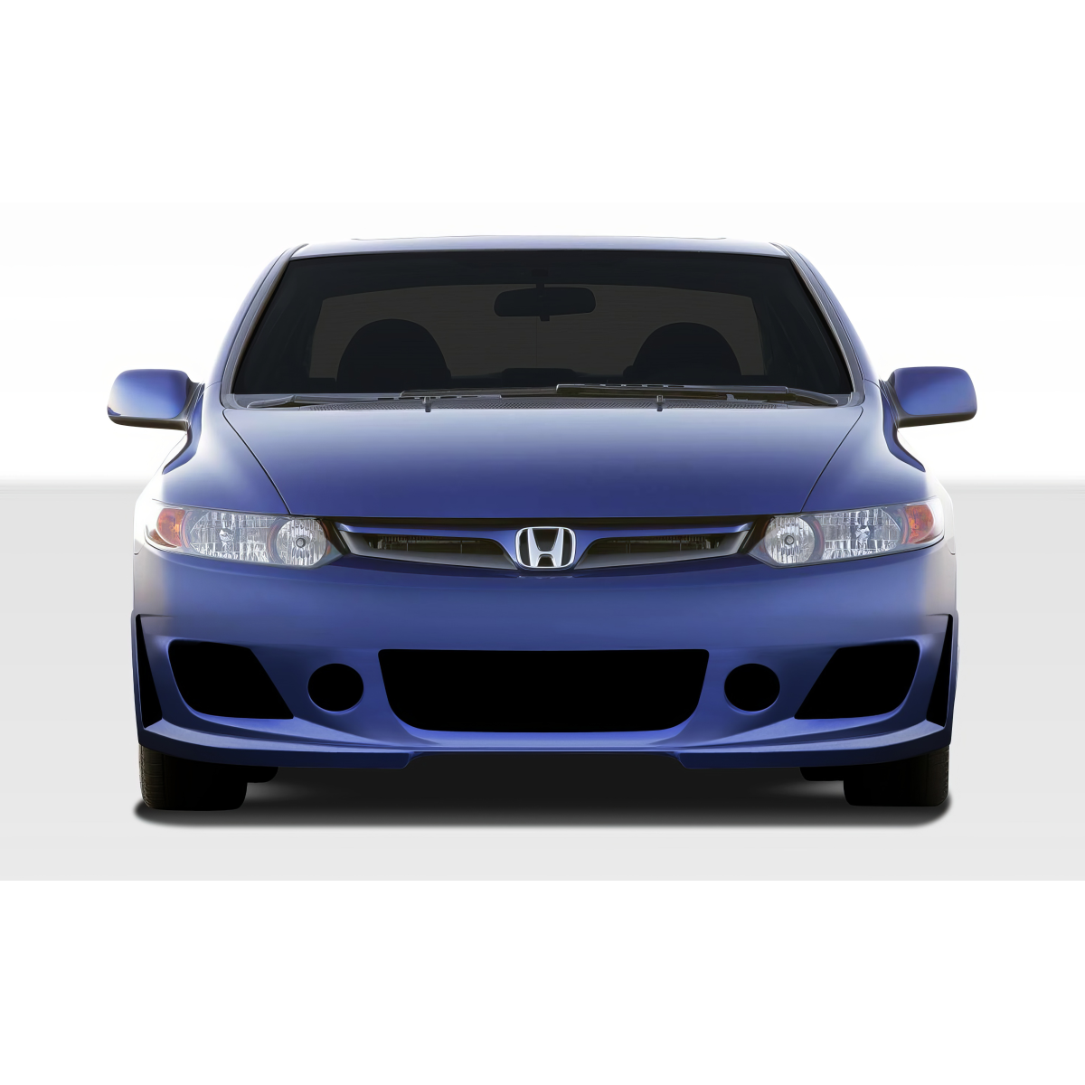 Modify your Honda Civic 2006 with our Exterior/Complete Body Kits - Front view of Honda Civic 2006 to 2011