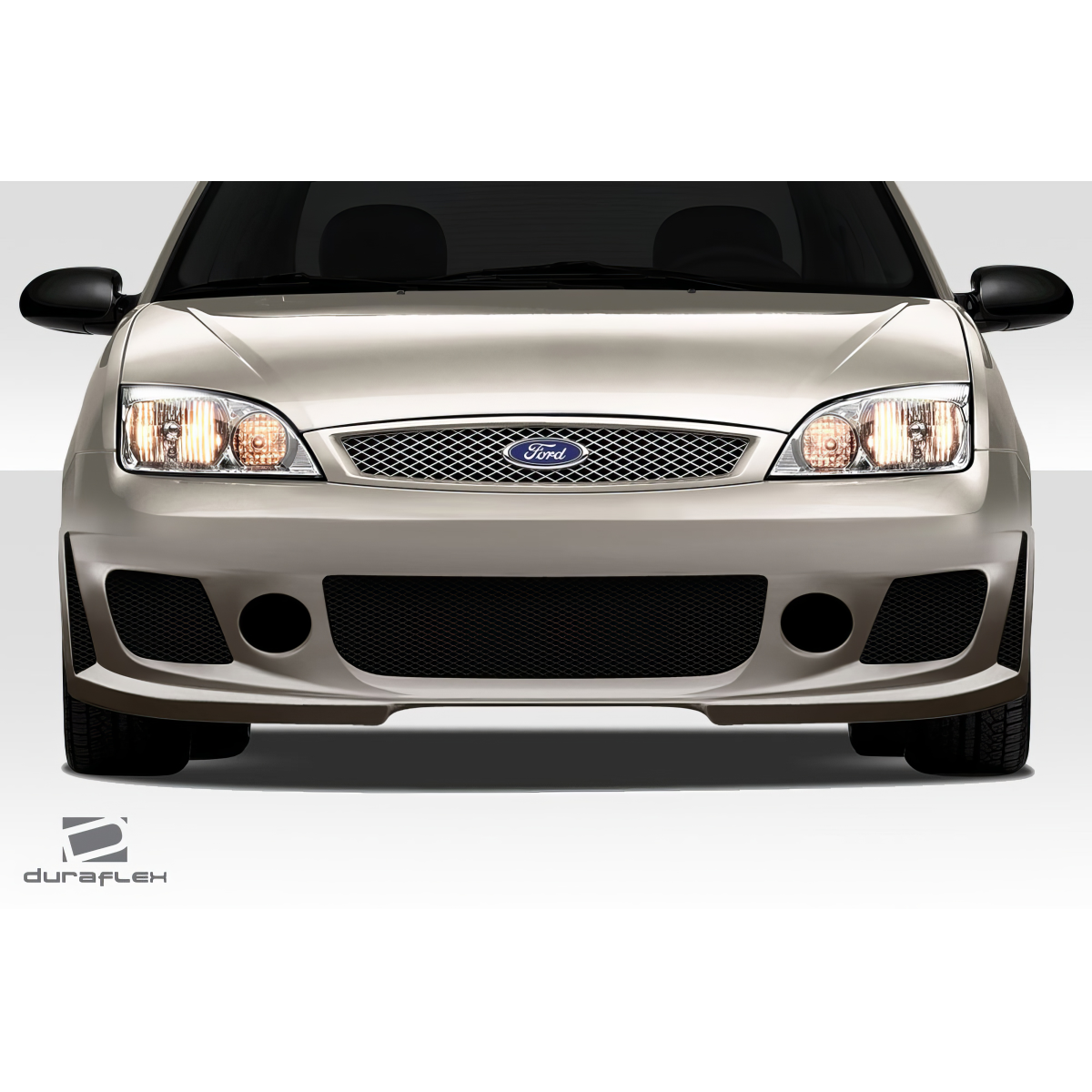 Modify your Ford Focus 2005 with our Exterior/Complete Body Kits - The angle is a straight frontal view