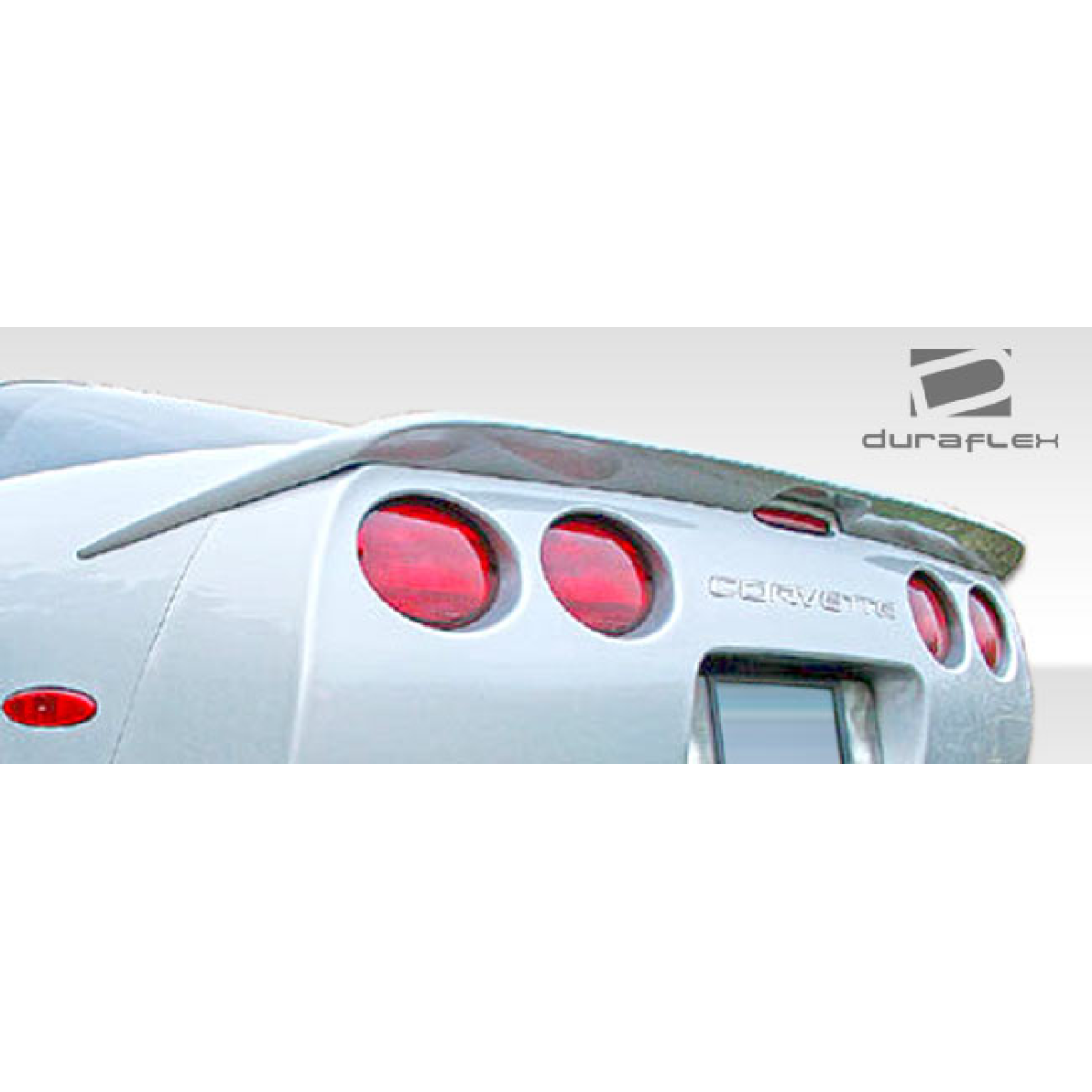 Modify your Chevrolet Corvette 1997 with our Exterior/Wings - Showing rear angle of wing trunk lid spoiler
