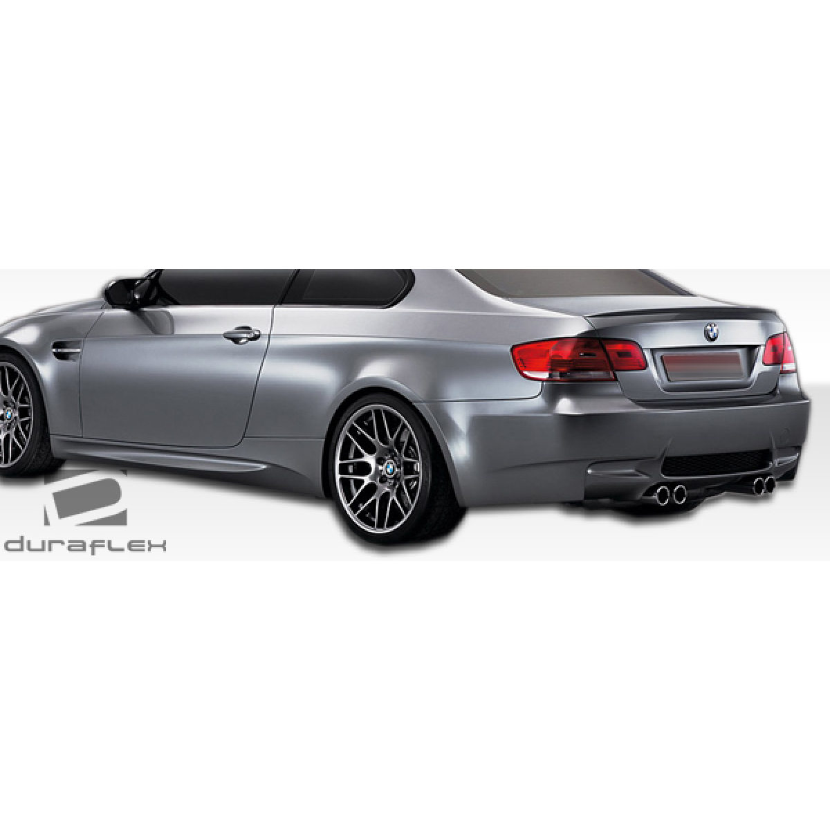 Modify your BMW 3-Series 2007 with our Exterior/Complete Body Kits - Side angle showing rear of vehicle and bumper