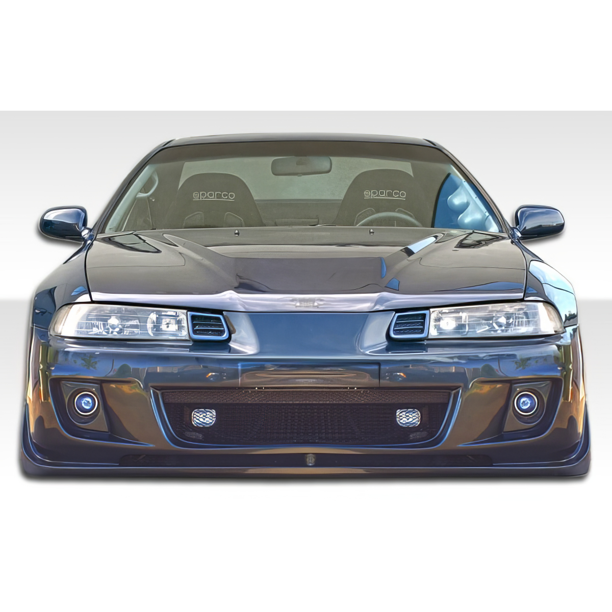 Modify your Honda Prelude 1992 with our Exterior/Front Bumpers or Lips - Front view of the vehicle