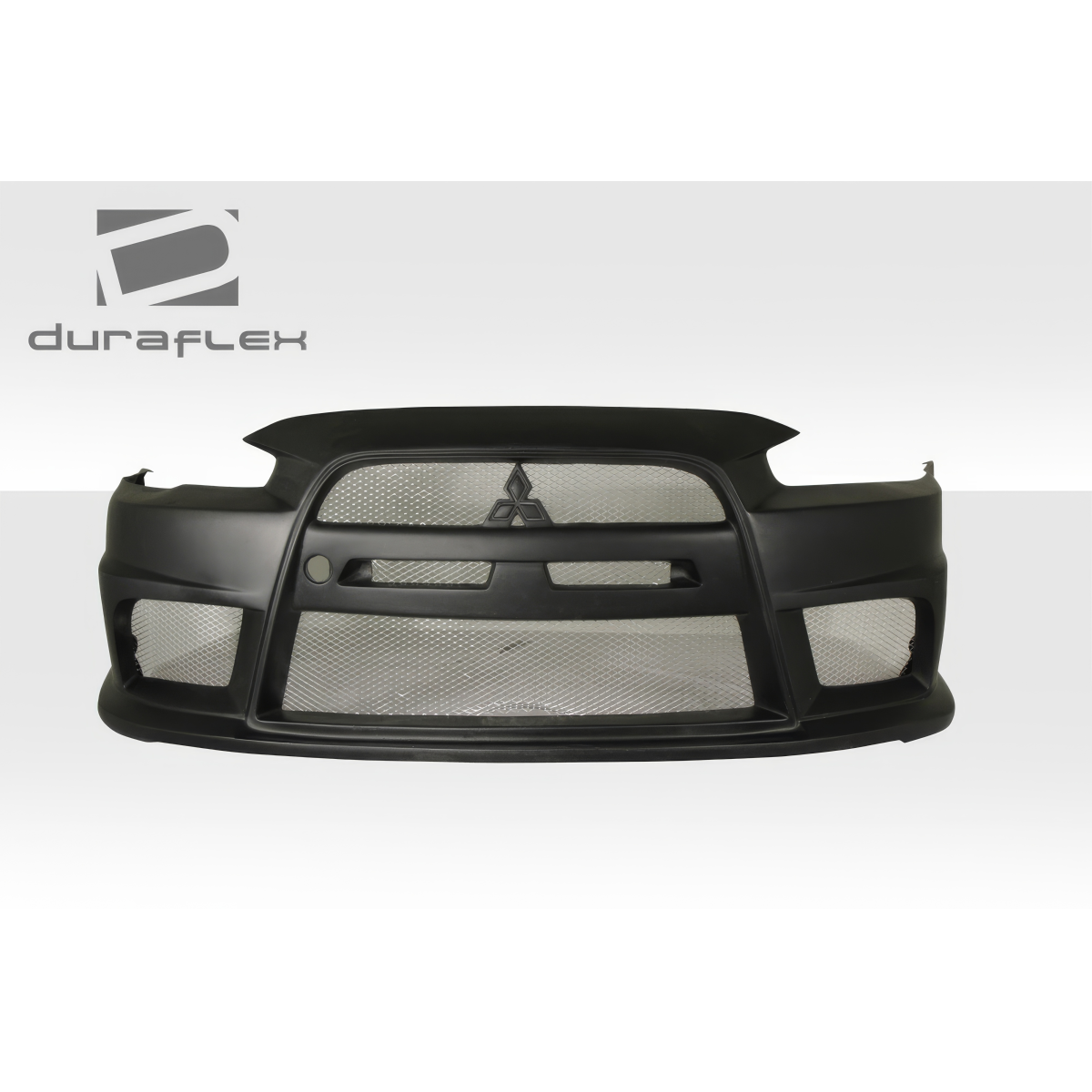 Modify your Mitsubishi Lancer 2008 with our Exterior/Complete Body Kits - Front view of a Mitsubishi Lancer bumper