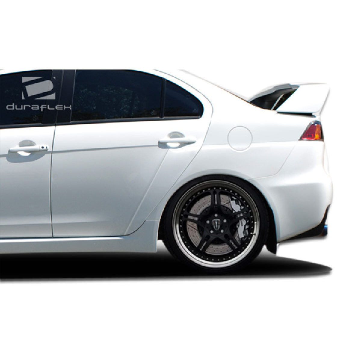 Modify your Mitsubishi Lancer 2008 with our Exterior/Complete Body Kits - Image shows part from a side angle