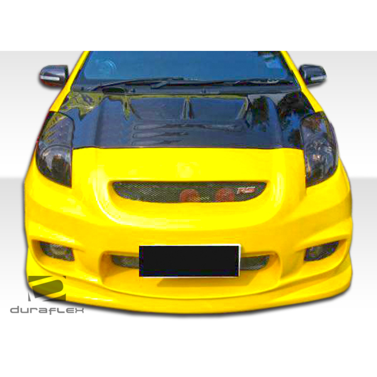 Modify your Toyota Yaris 2007 with our Exterior/Front Bumpers or Lips - Front view of the vehicle part