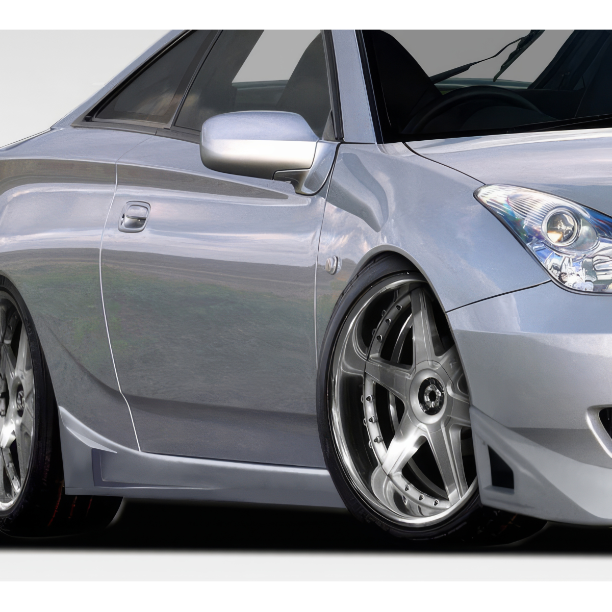 Modify your Toyota Celica 2000 with our Exterior/Side Skirts - The image shows the vehicle at a side angle