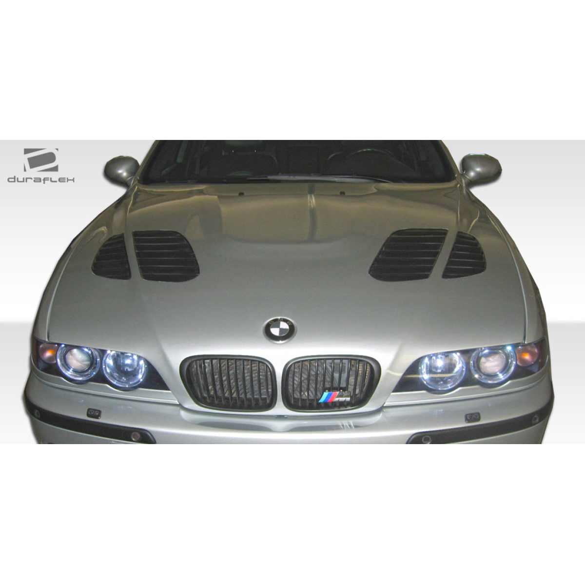 Modify your BMW 5-Series 1997 with our Exterior/Hoods - Front view of the BMW 5 Series E39 hood