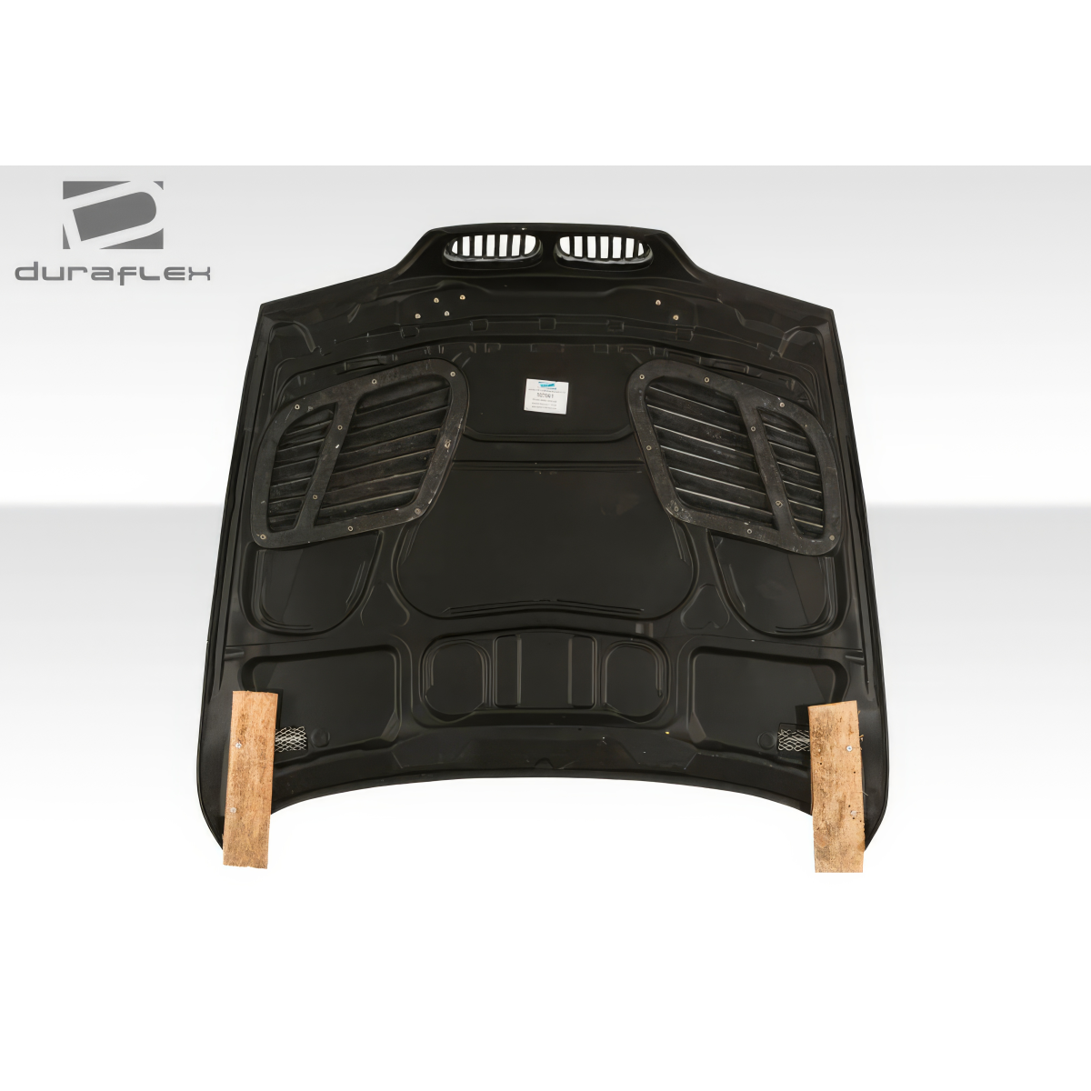 Modify your BMW 5-Series 1997 with our Exterior/Hoods - Top down view of a car hood part