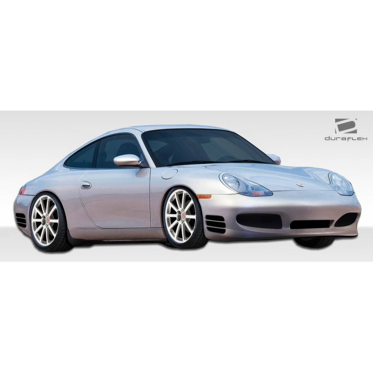 Modify your Porsche 911 1999 with our Exterior/Front Bumpers or Lips - Side view showcasing sleek lines and design