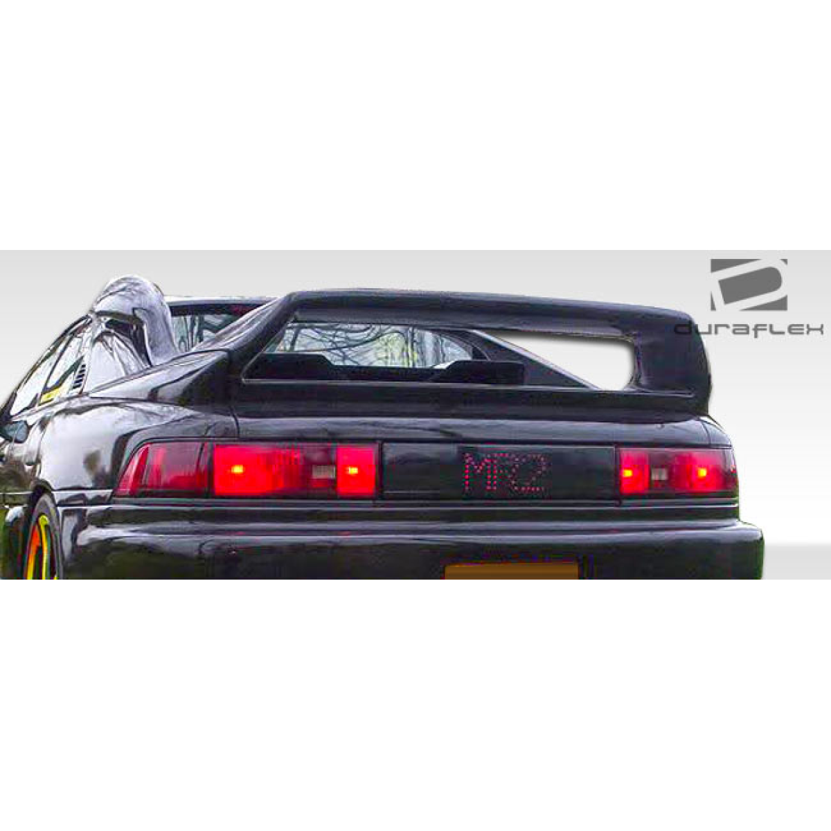 Modify your Toyota MR2 1991 with our Exterior/Wings - Rear angle view showcasing trunk and spoiler