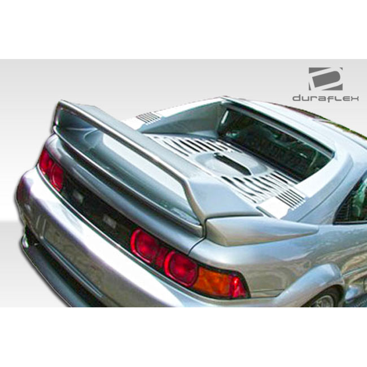 Modify your Toyota MR2 1991 with our Exterior/Wings - Rear view angle showcasing wing and trunk design