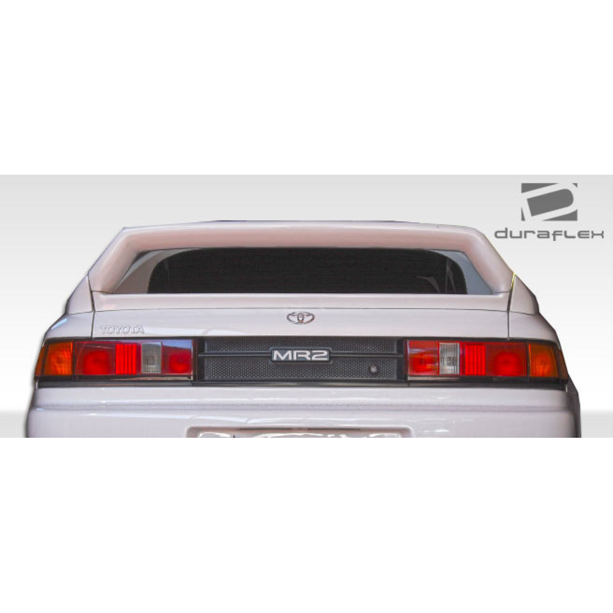 Modify your Toyota MR2 1991 with our Exterior/Wings - Rear view of the vehicle at a straight angle