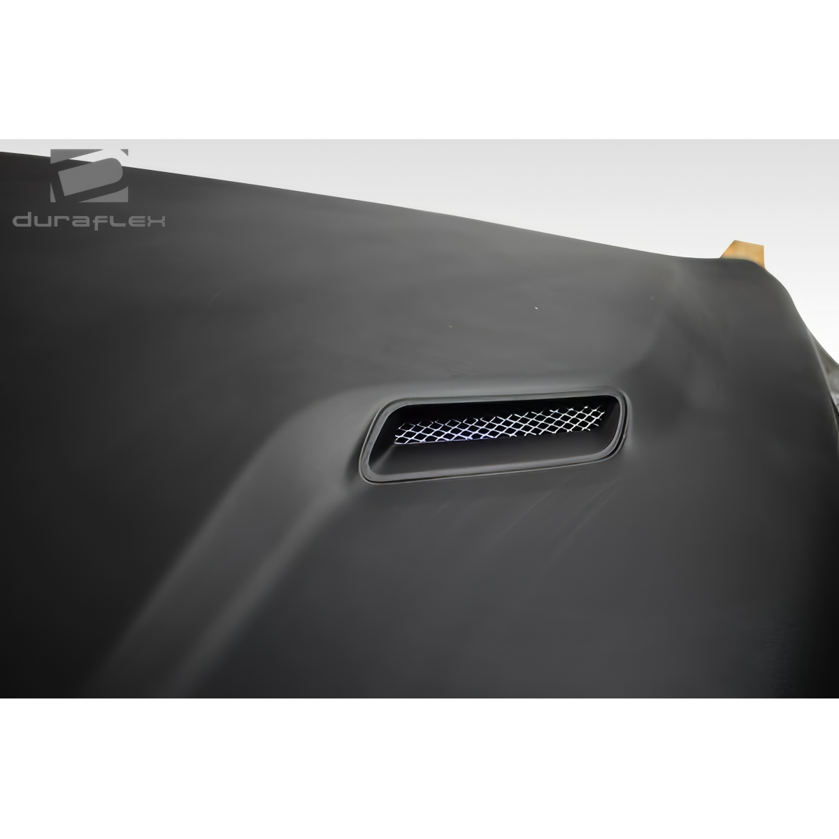 Modify your Dodge Ram 2009 with our Exterior/Hoods - Angled view of hood with vent detail