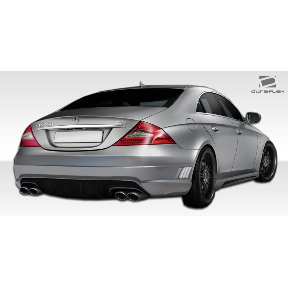 Modify your Mercedes-Benz CLS-Class 2006 with our Exterior/Complete Body Kits - Rear three quarter angle view of vehicle