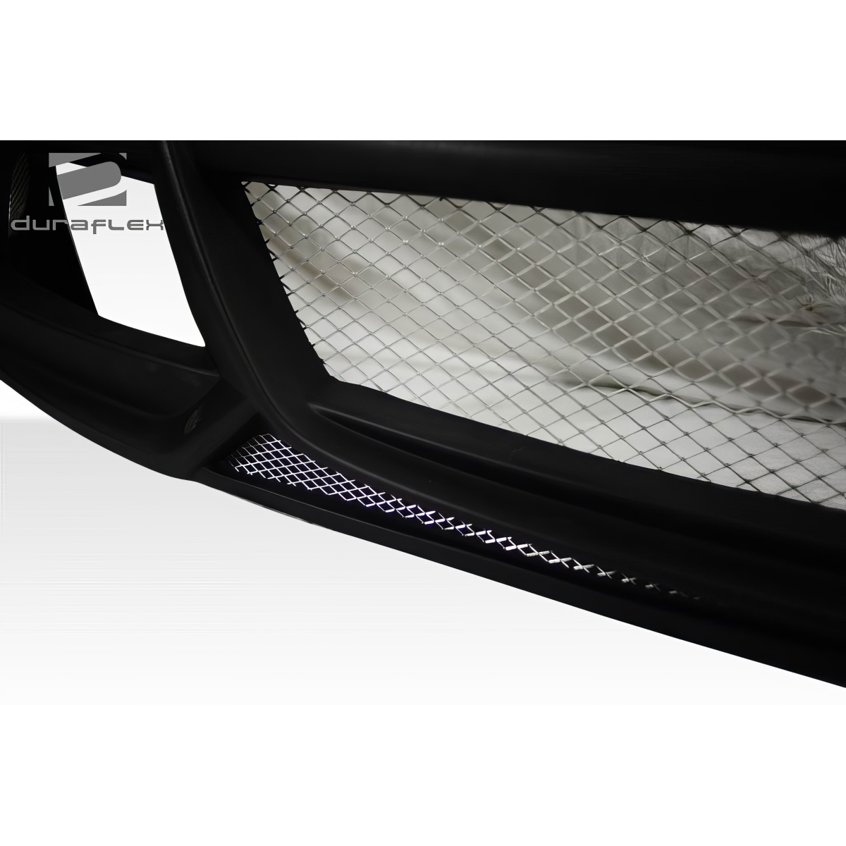 Modify your Mercedes-Benz C230 2001 with our Exterior/Front Bumpers or Lips - Front angle view of the bumper part