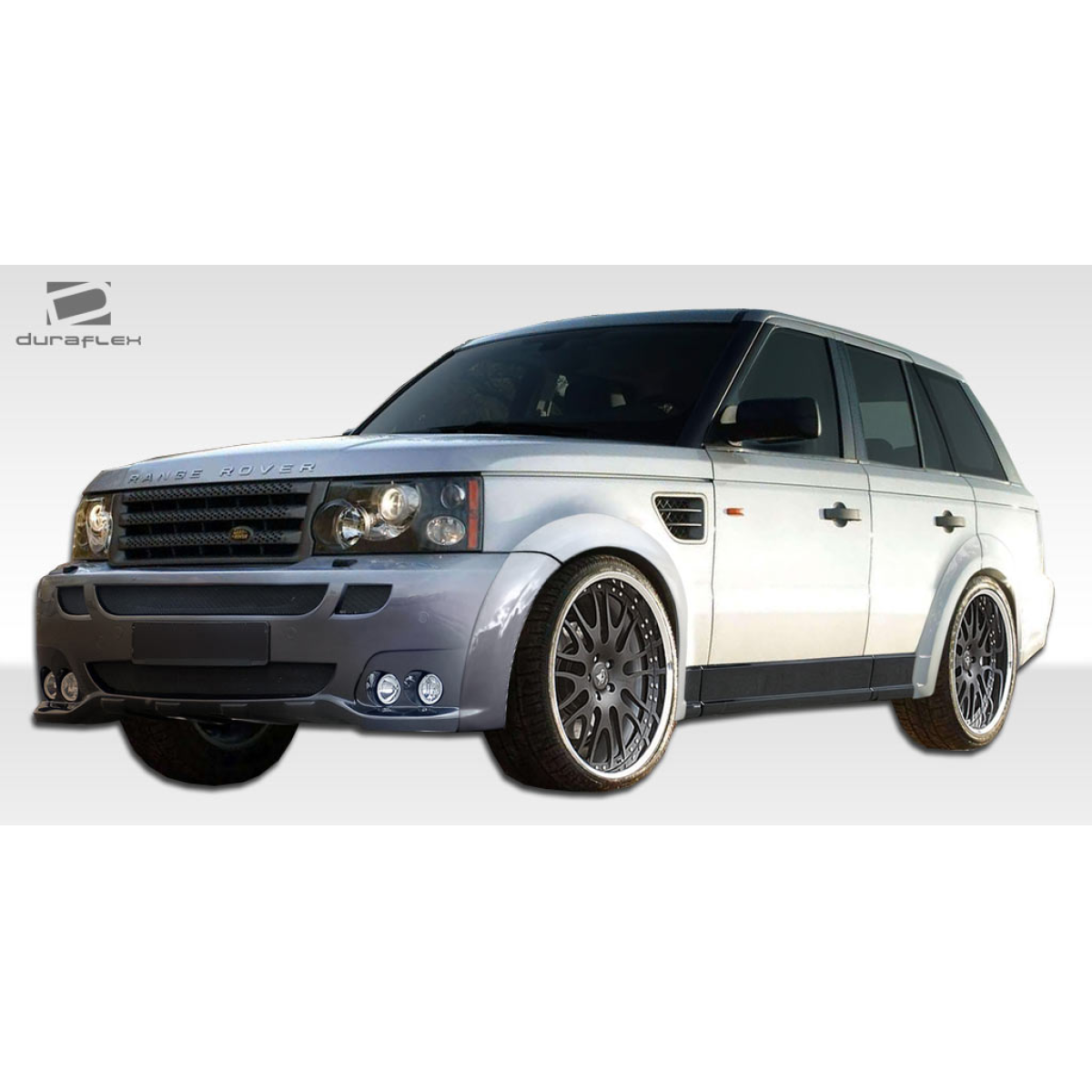 Modify your Land Rover Range Rover Sport 2006 with our Exterior/Front Bumpers or Lips - Front three quarter angle view of the vehicle