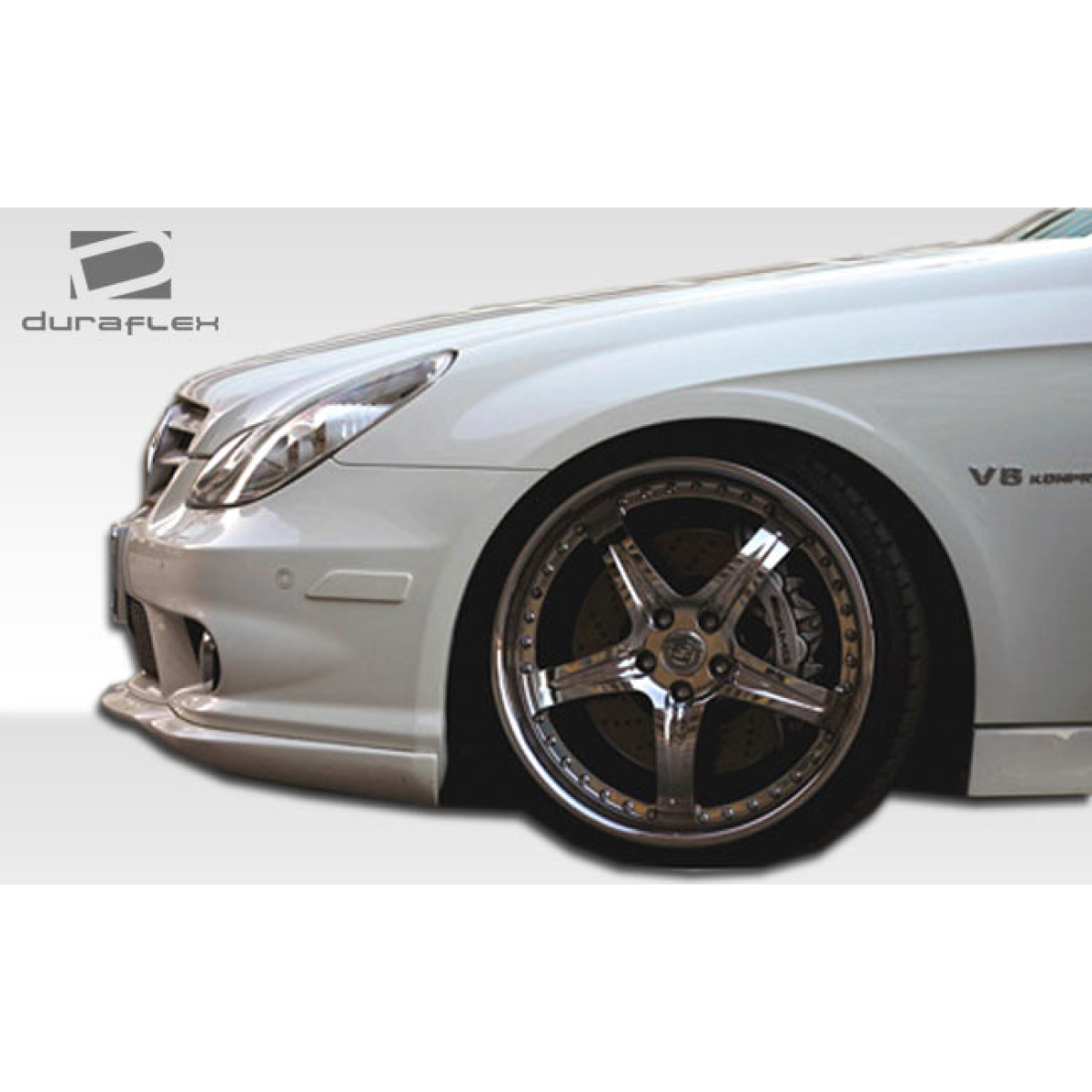 Modify your Mercedes-Benz CLS-Class 2006 with our Exterior/Other Exterior - Side angle showing front and wheel details