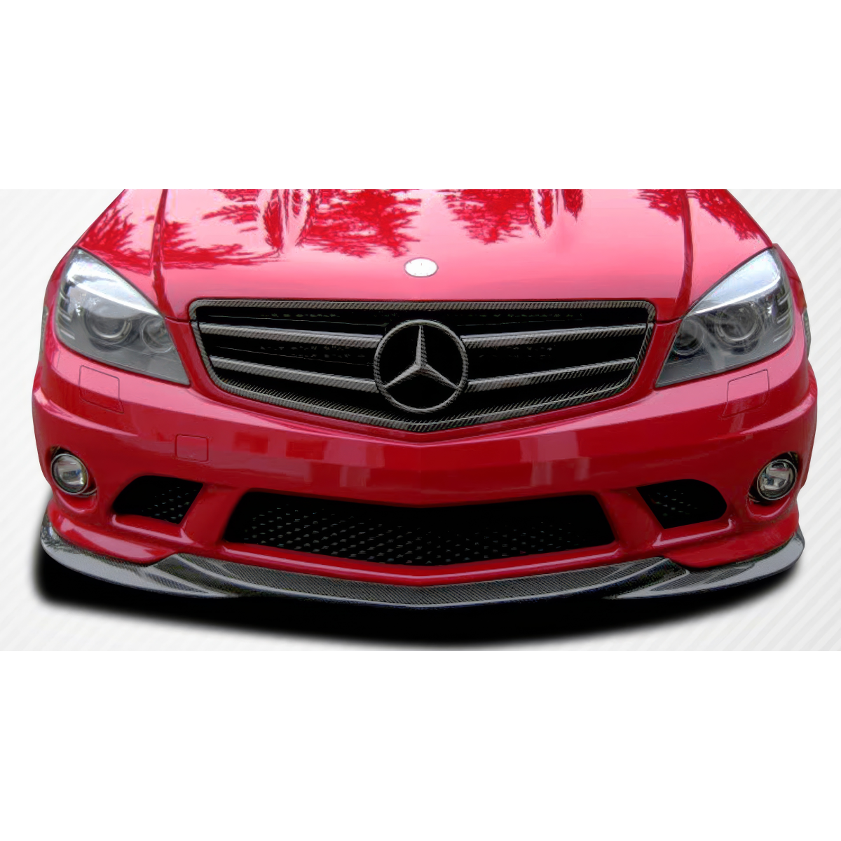 Modify your Mercedes-Benz C300 2008 with our Exterior/Other Exterior - Front view of the vehicle at a direct angle