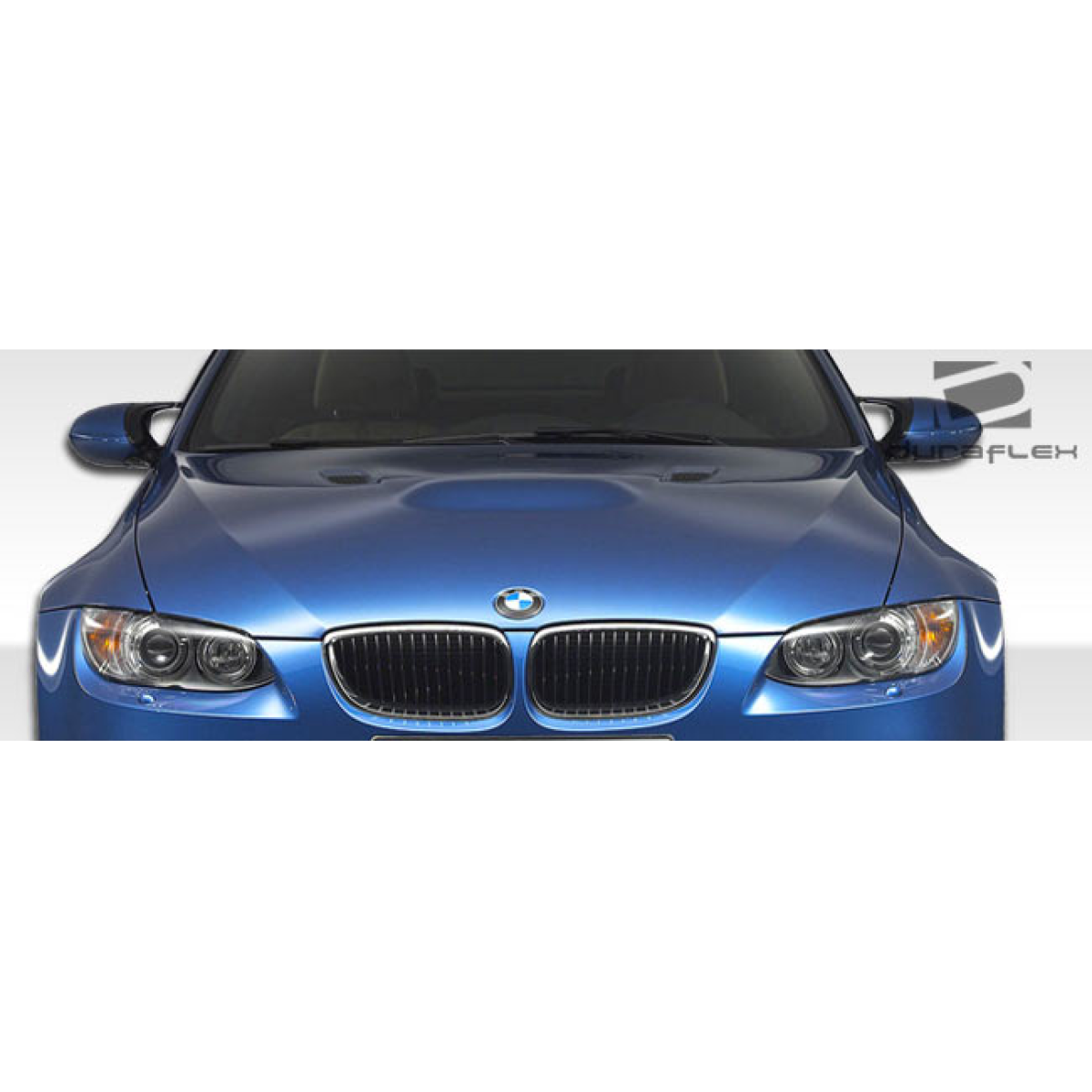 Modify your BMW 3-Series 2007 with our Exterior/Hoods - Frontal view of BMW 3 Series M3 look hood