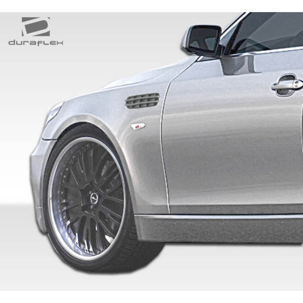 Modify your BMW 5-Series 2004 with our Exterior/Complete Body Kits - Image shows side angle of BMW 5 Series fender