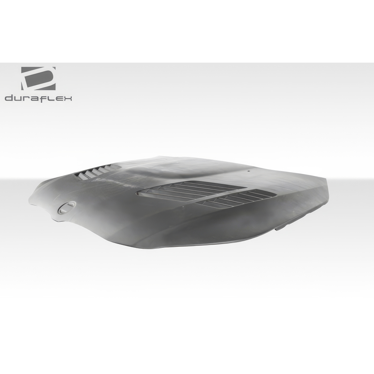 Modify your BMW 5-Series 2004 with our Exterior/Hoods - Angled view of hood part from the side