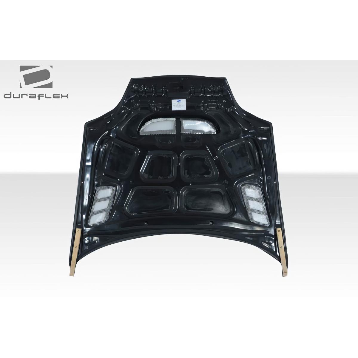 Modify your Hyundai Tiburon 2003 with our Exterior/Hoods - Top down view of the car hood part