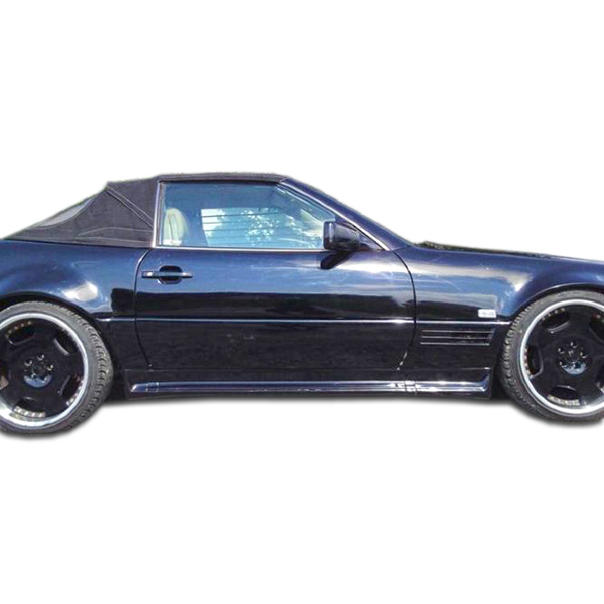 Modify your Mercedes-Benz SL-Class 1990 with our Exterior/Side Skirts - The image shows the part from a side angle