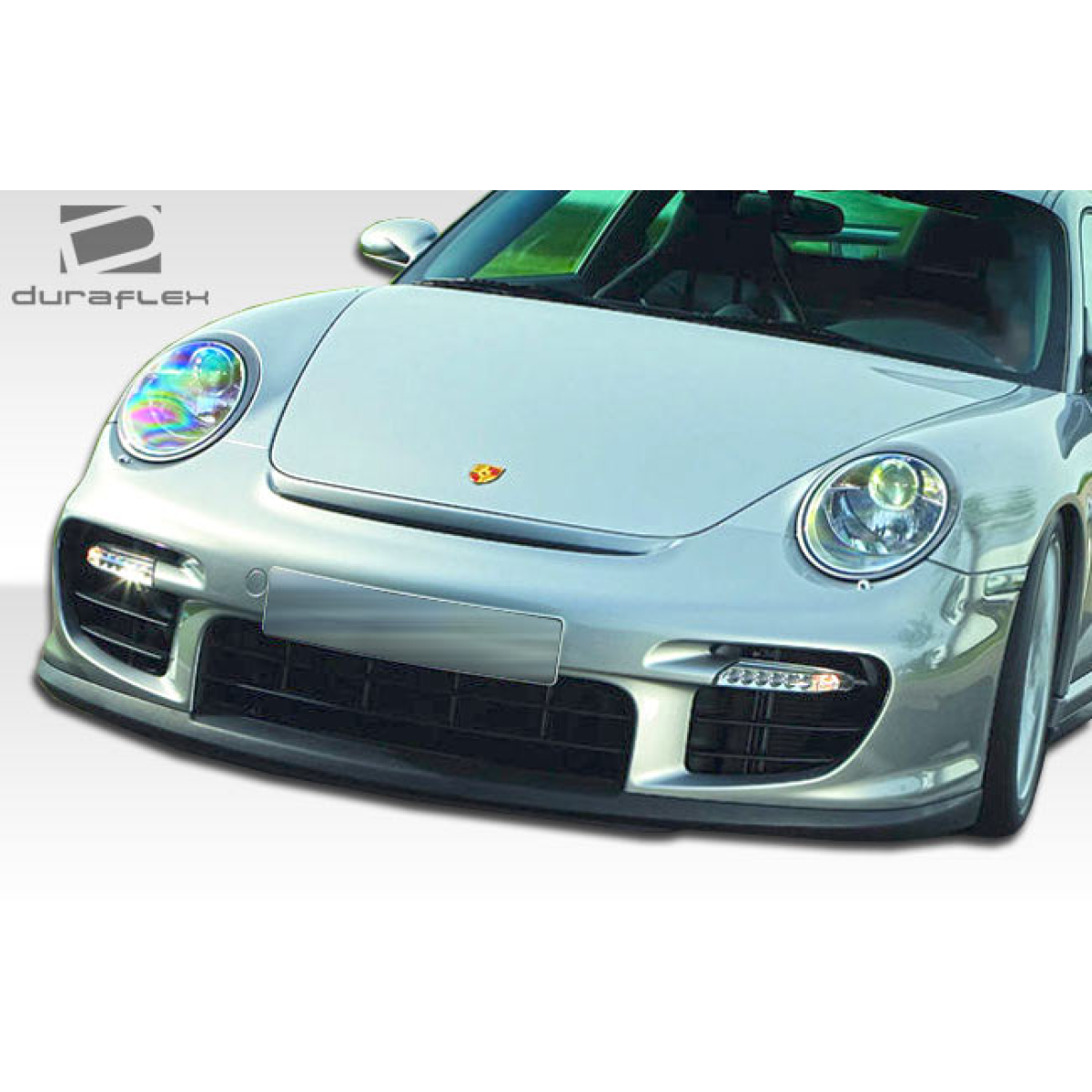Modify your Porsche 911 2005 with our Exterior/Front Bumpers - Front angle view of Porsche 911 bumper part