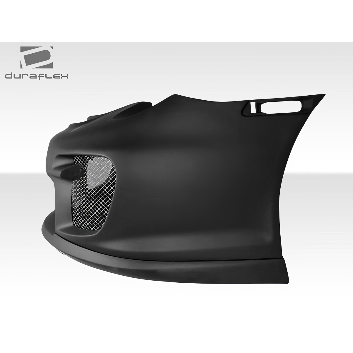 Modify your Porsche 911 2005 with our Exterior/Front Bumpers - Side angle view of front bumper showing design